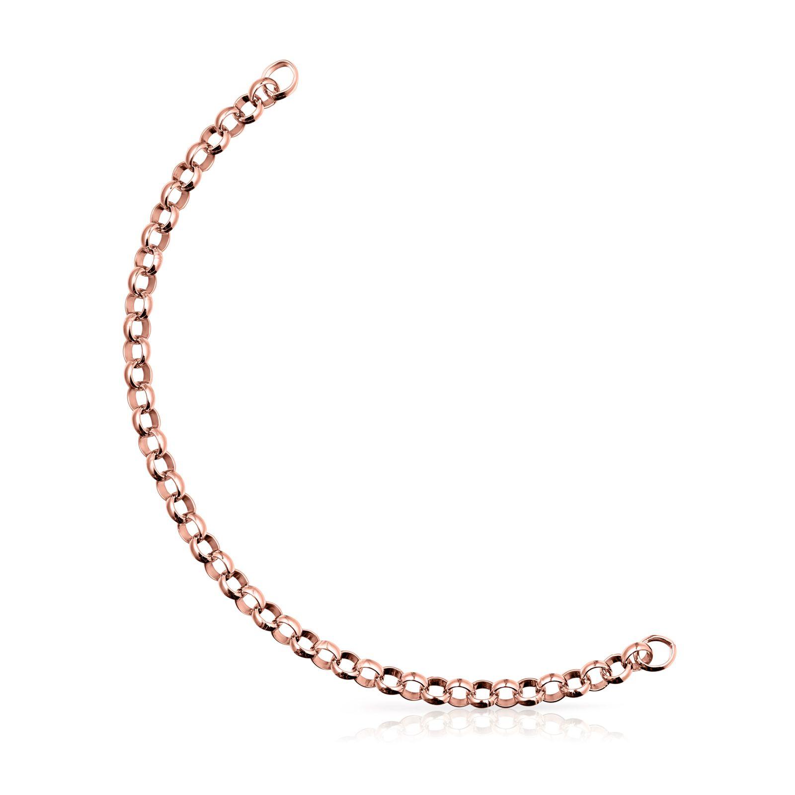 Pulsera Tous Hold de Plata Vermeil rosa-0