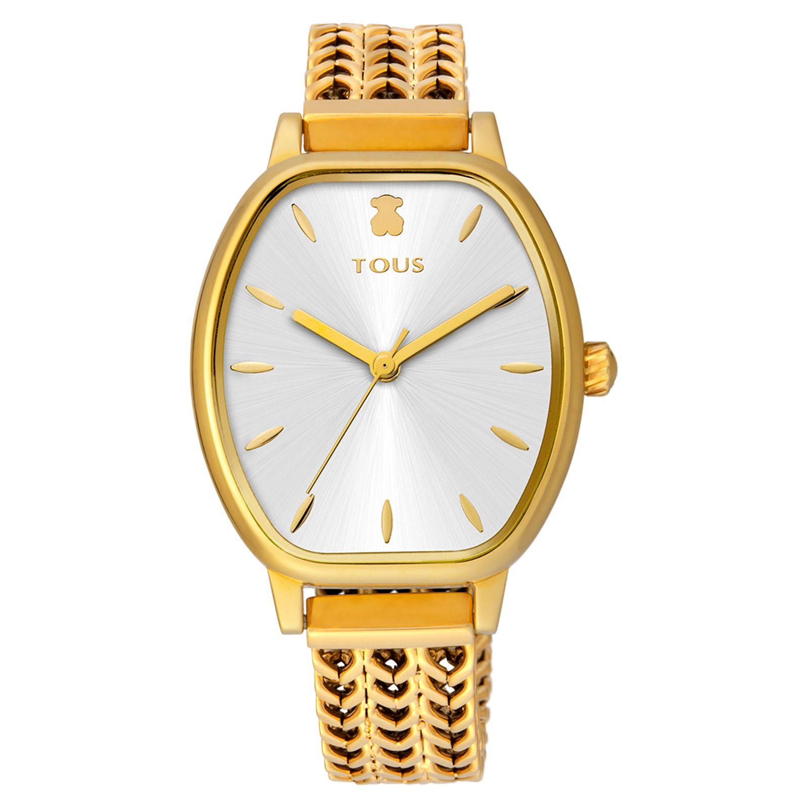 Reloj Osier de acero IP dorado-0