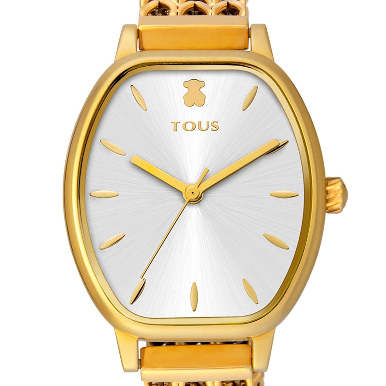 Reloj Osier de acero IP dorado-2