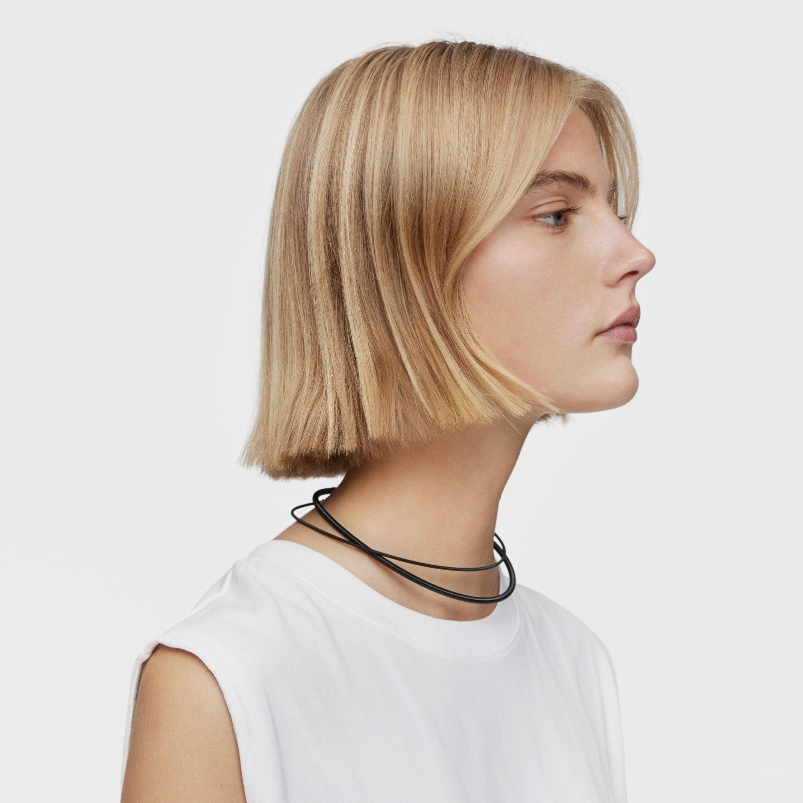 Collar de acero IP negro 4 mm Mesh Tube-5
