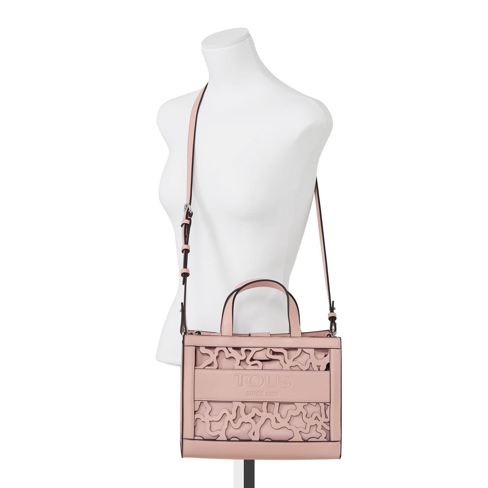 Bolso Shopping mediano Amaya Kaos Shock rosa Tous-2