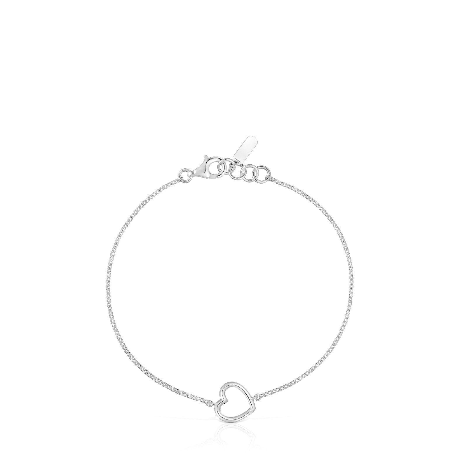 Pulsera Plata new silueta corazon-1