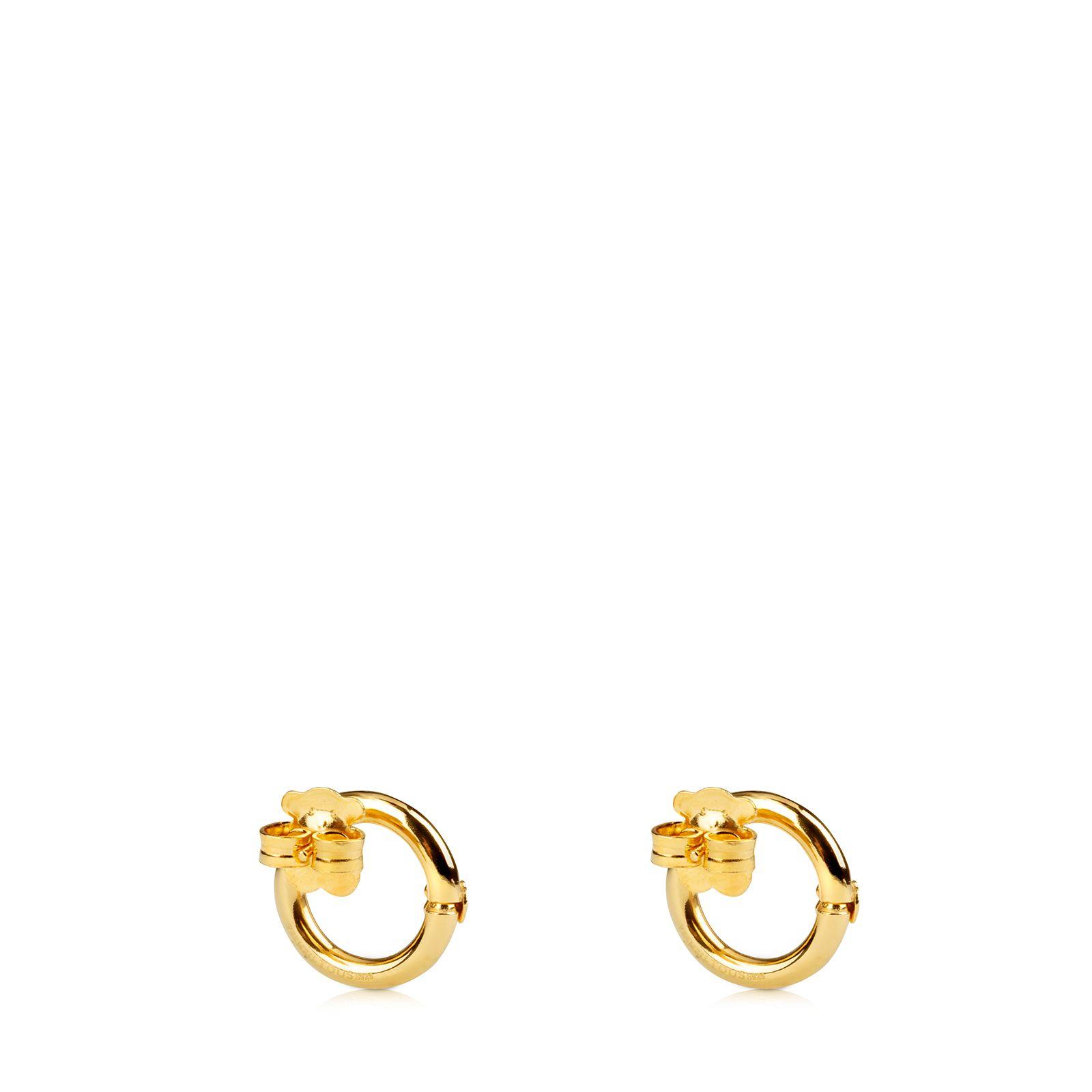 Pendientes Tous Hold de Plata Vermeil-2
