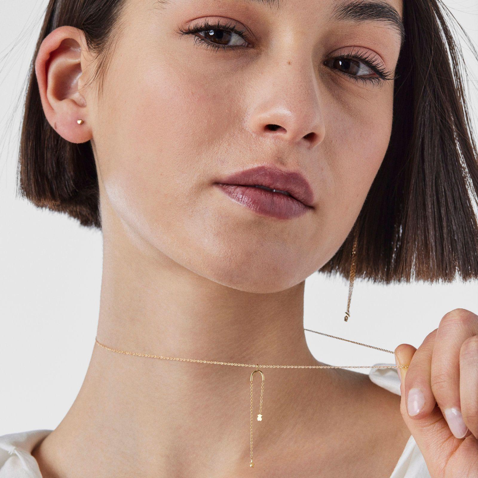 Collar de oro con motivos oso y estrella TOUS Cool Joy-4