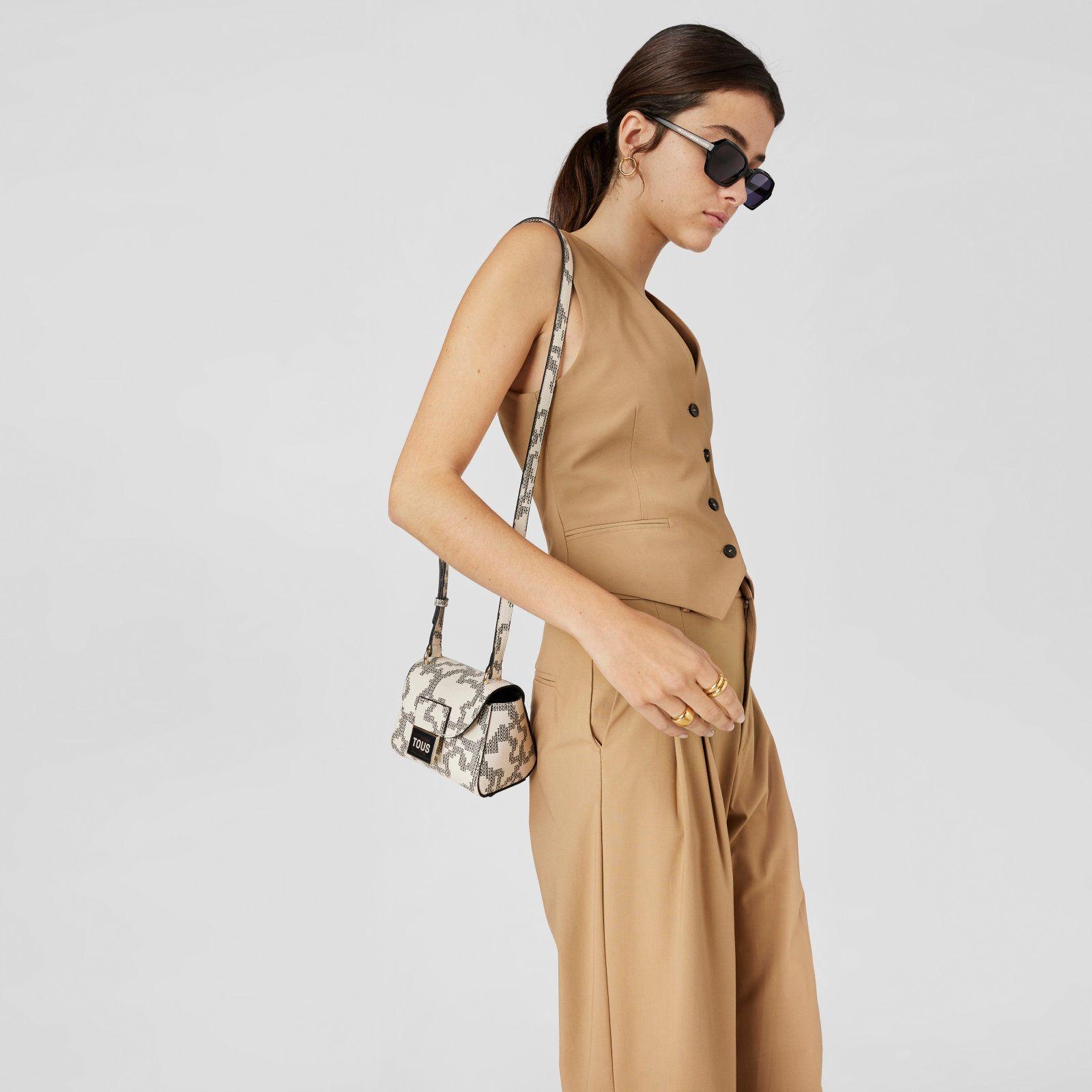Mini bandolera beige Kaos Pix Tous-3