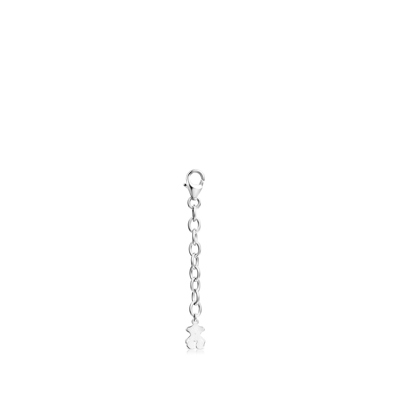 Alargador Tous de pulsera  Basics de Plata-0
