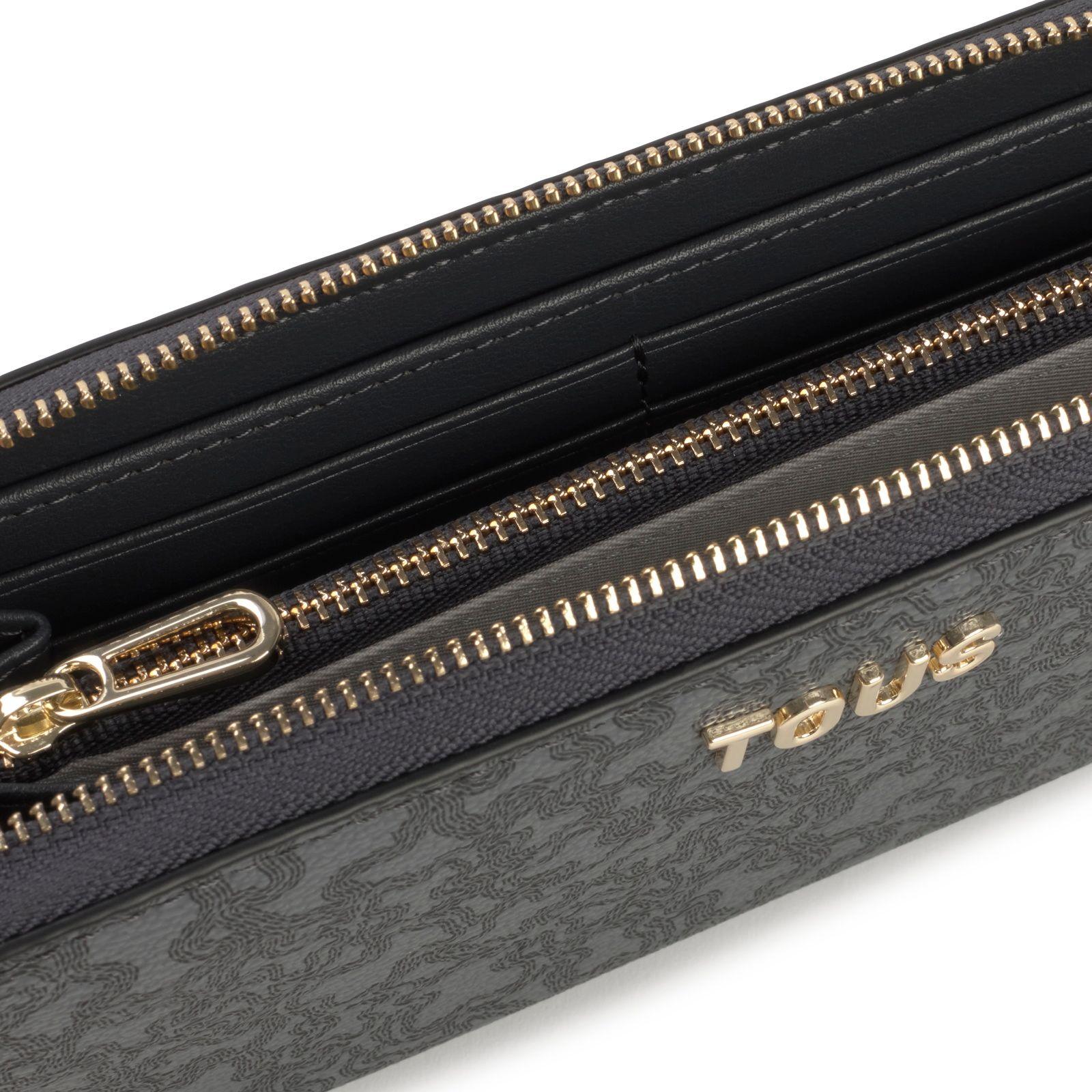 Billetera gris oscuro Kaos Mini Lines-2