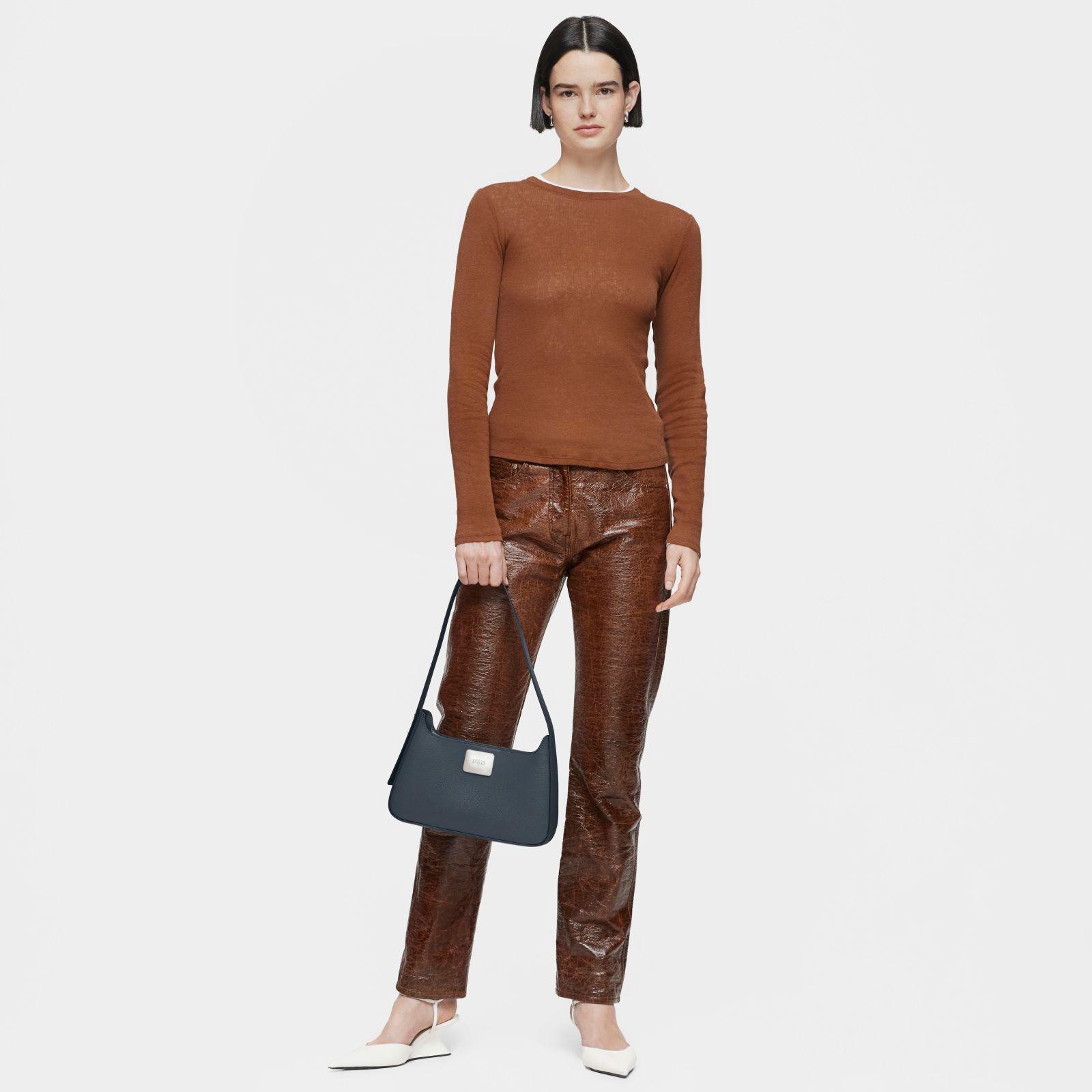 Bolso de hombro gris oscuro TOUS Lucia-5