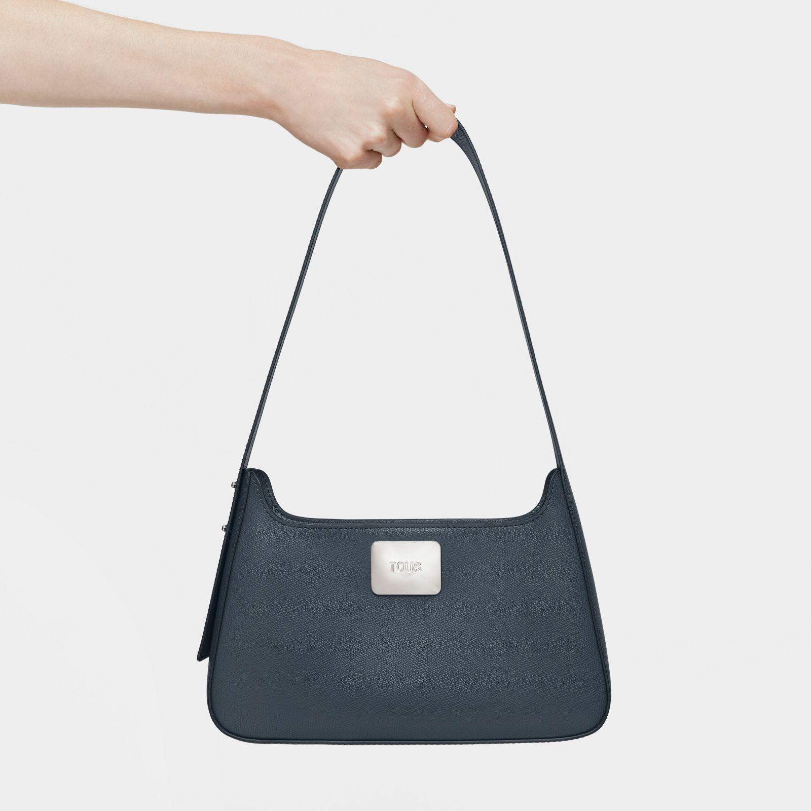 Bolso de hombro gris oscuro TOUS Lucia-6