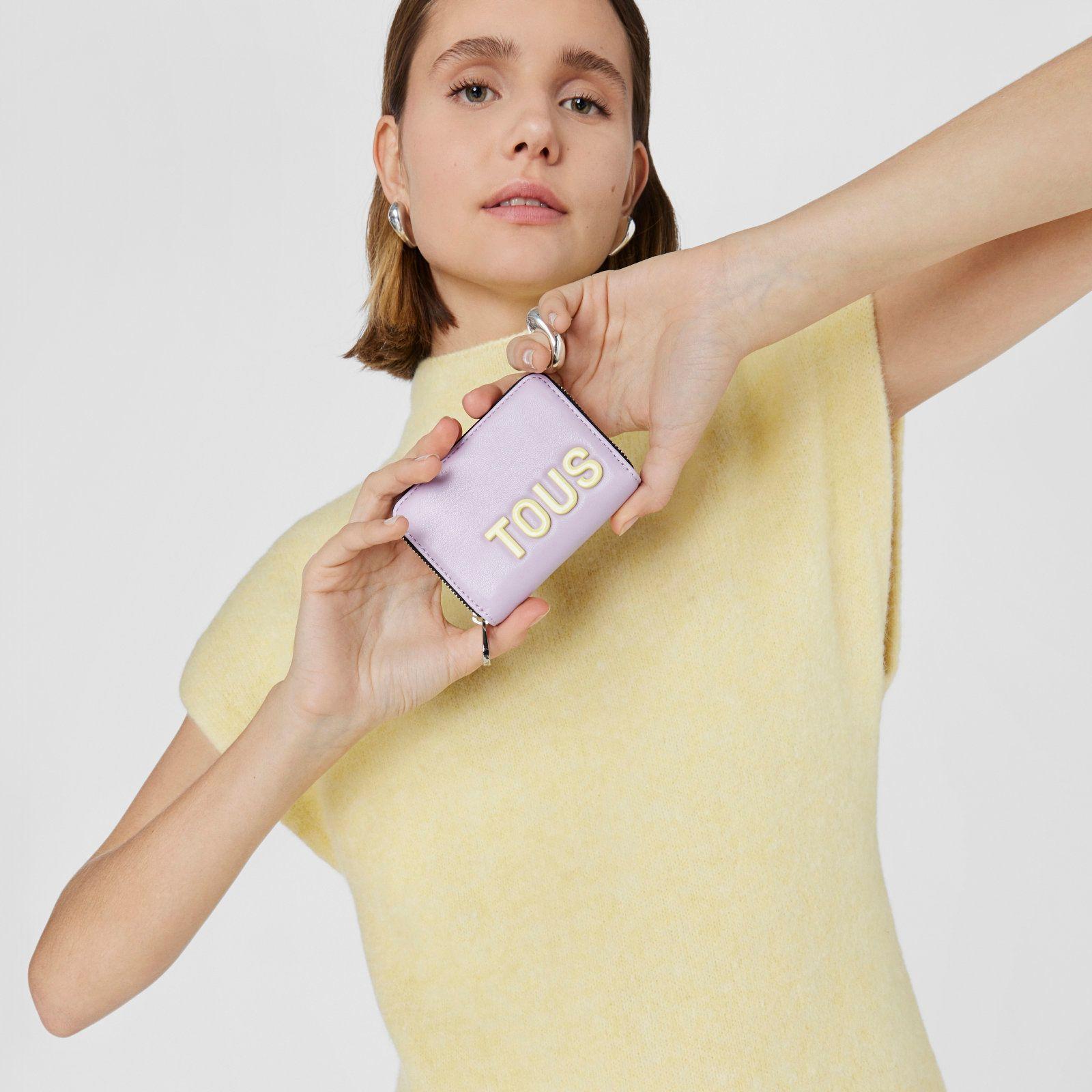 Monedero malva TOUS Carol-3