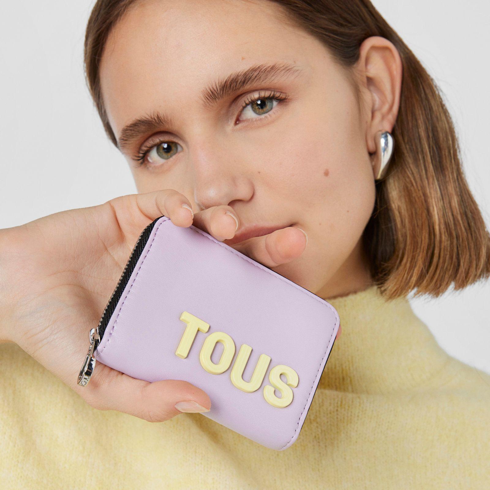 Monedero malva TOUS Carol-5