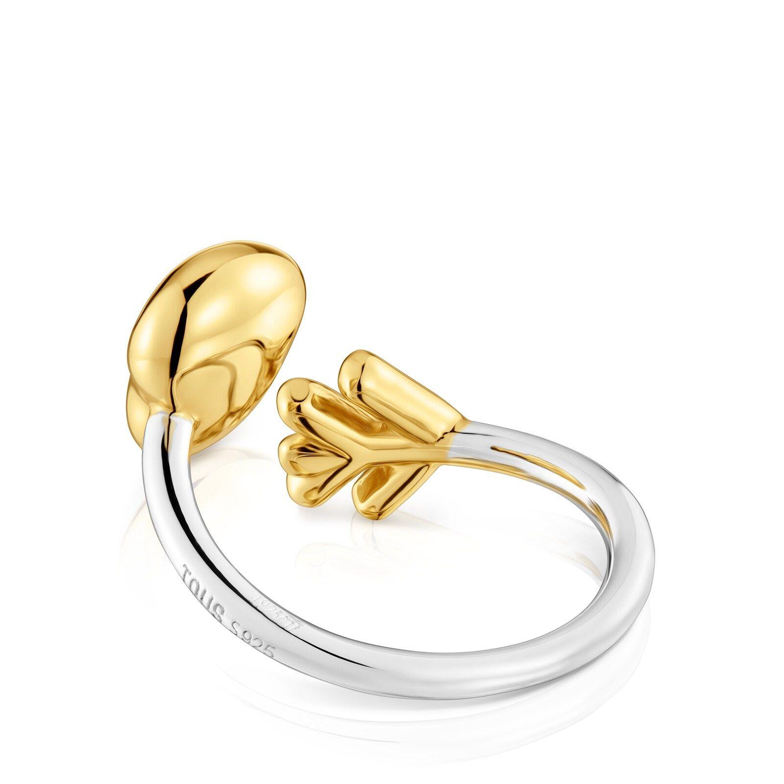 Anillo abierto bicolor TOUS Flechazo-2