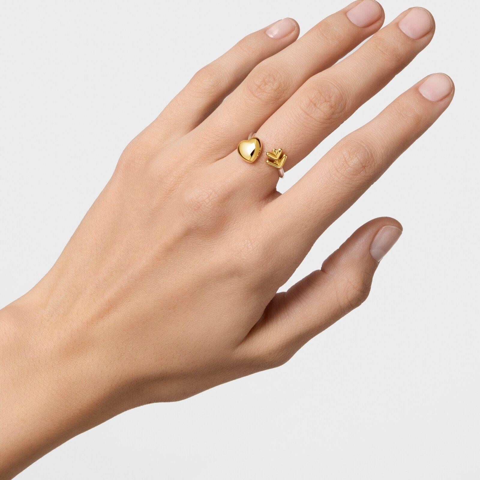 Anillo abierto bicolor TOUS Flechazo-5