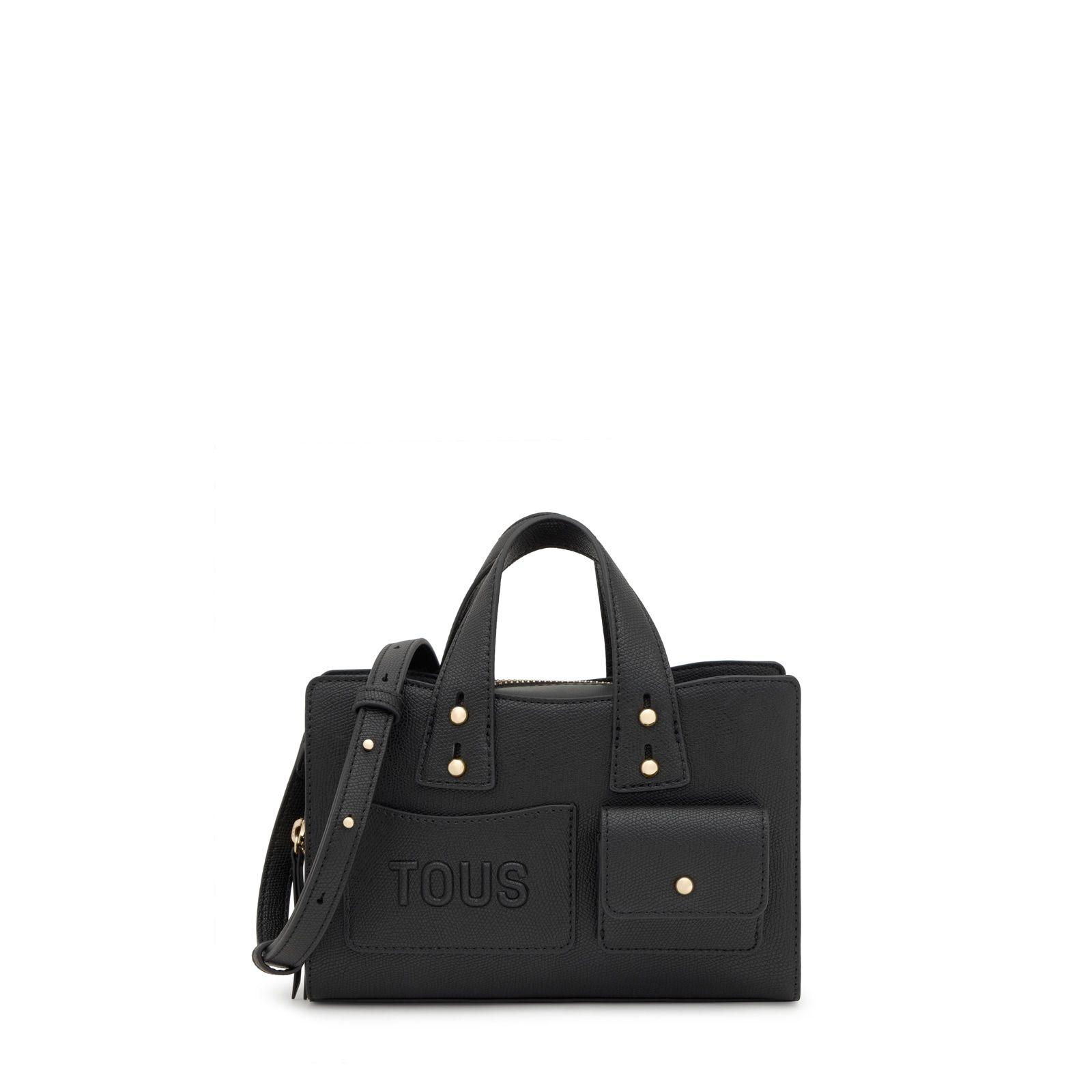 Bowling pequeño negro TOUS Back to basics-0