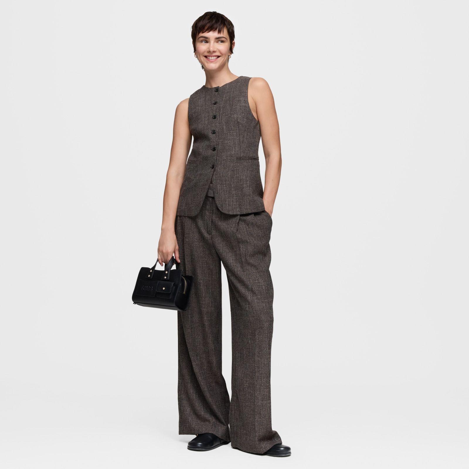 Bowling pequeño negro TOUS Back to basics-3