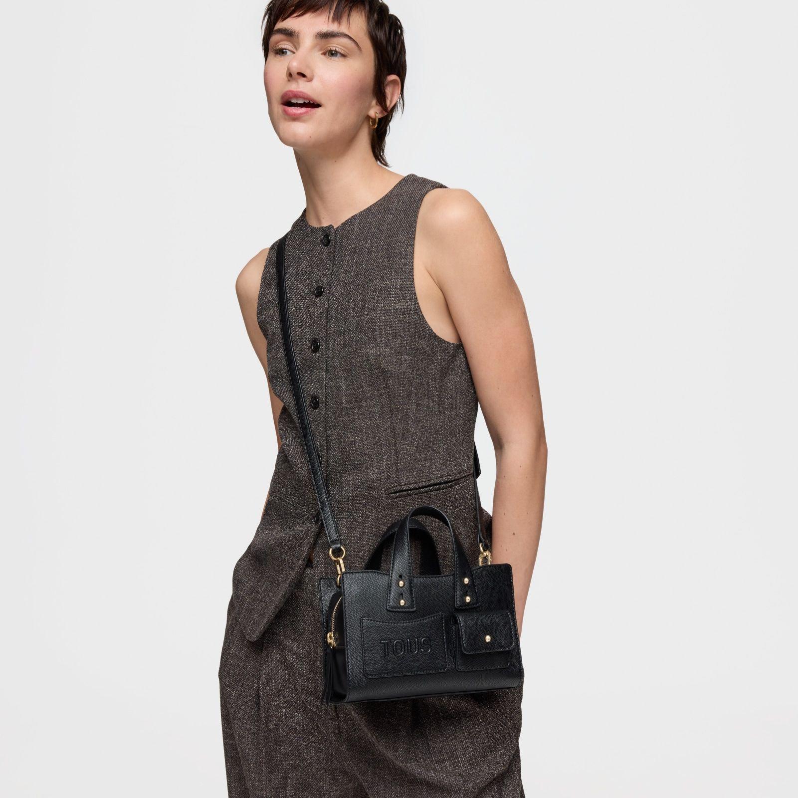 Bowling pequeño negro TOUS Back to basics-4