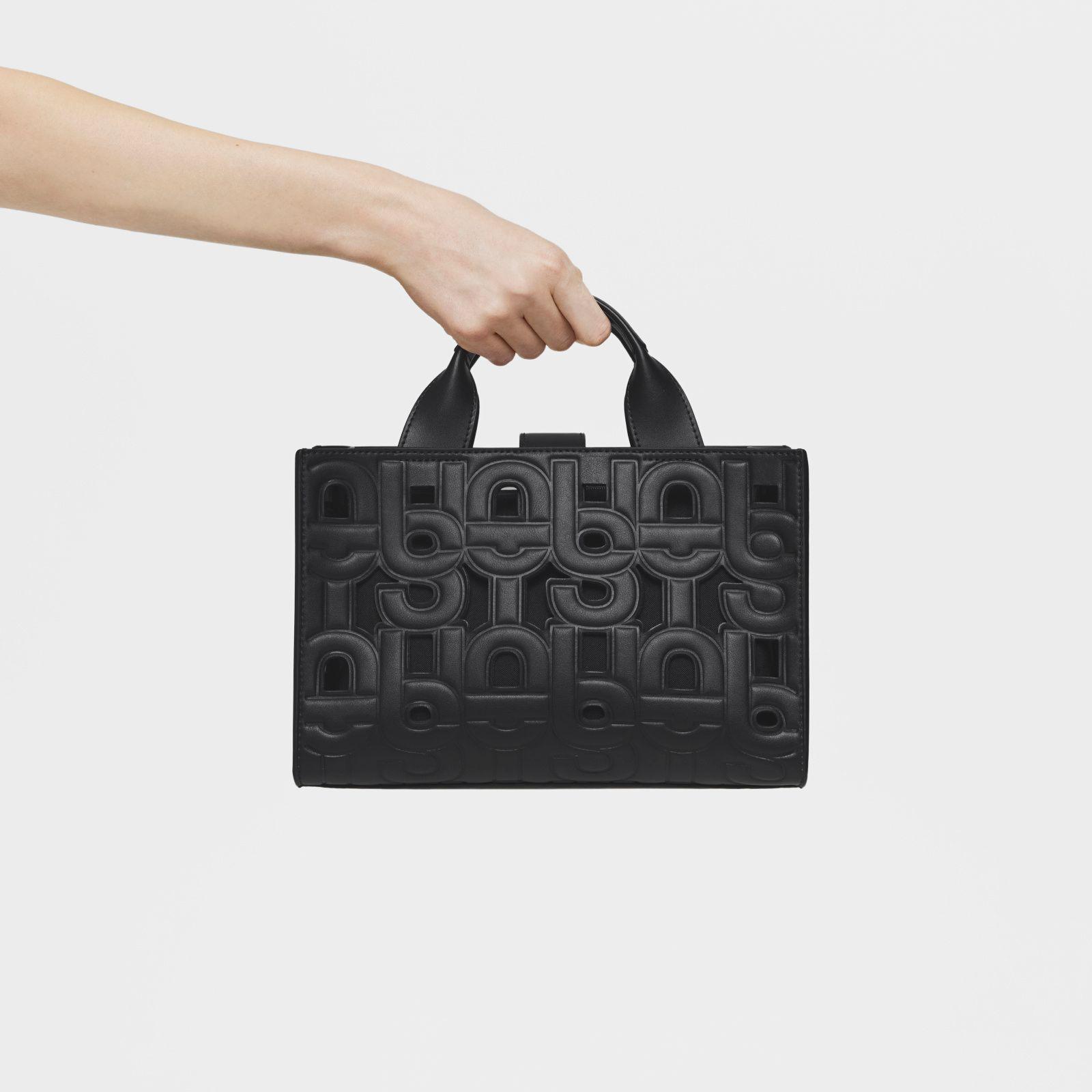 Shopper mediano Amaya negro TOUS MANIFESTO CUT-4