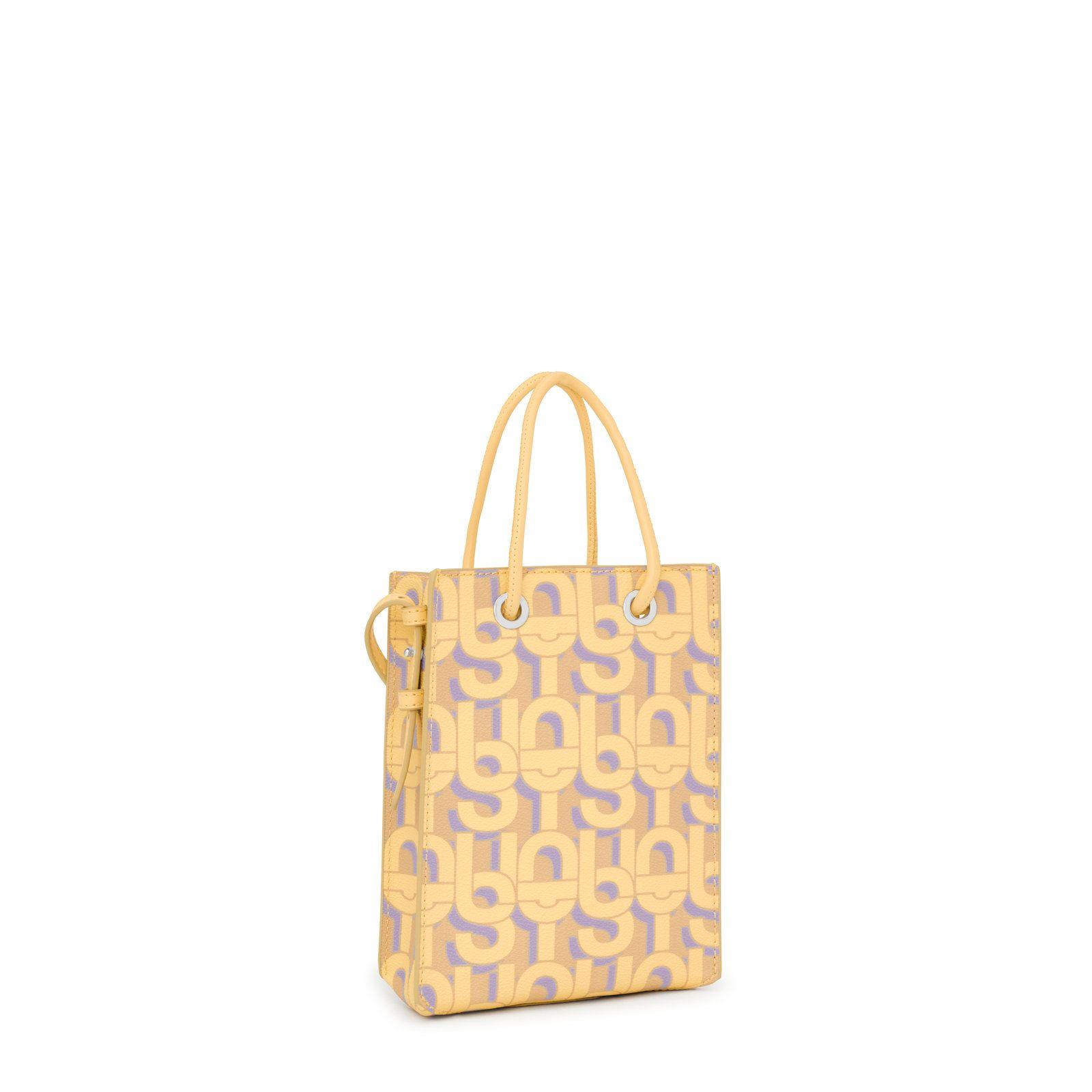 Mini bolso crema TOUS MANIFESTO-1