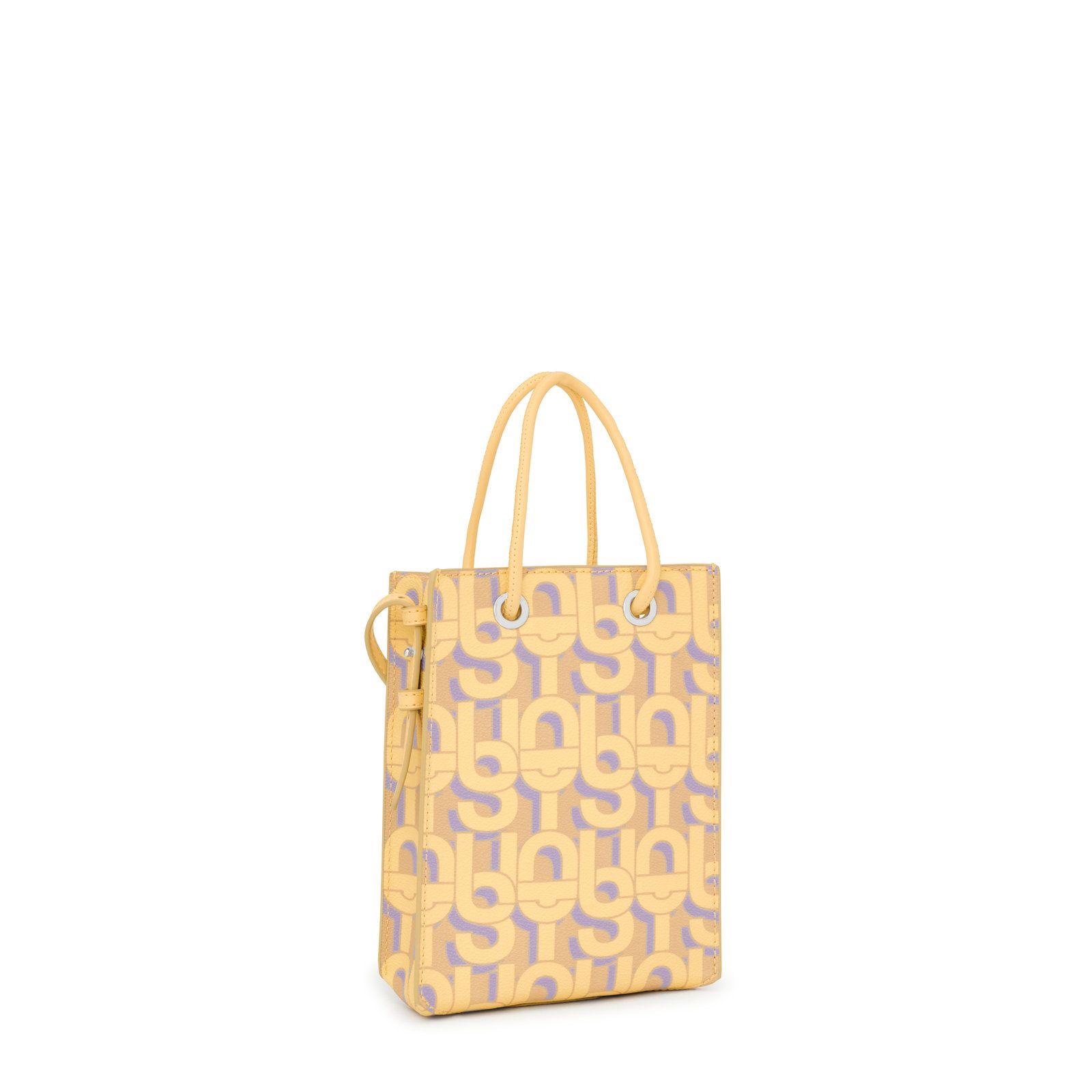 Mini bolso crema TOUS MANIFESTO-1