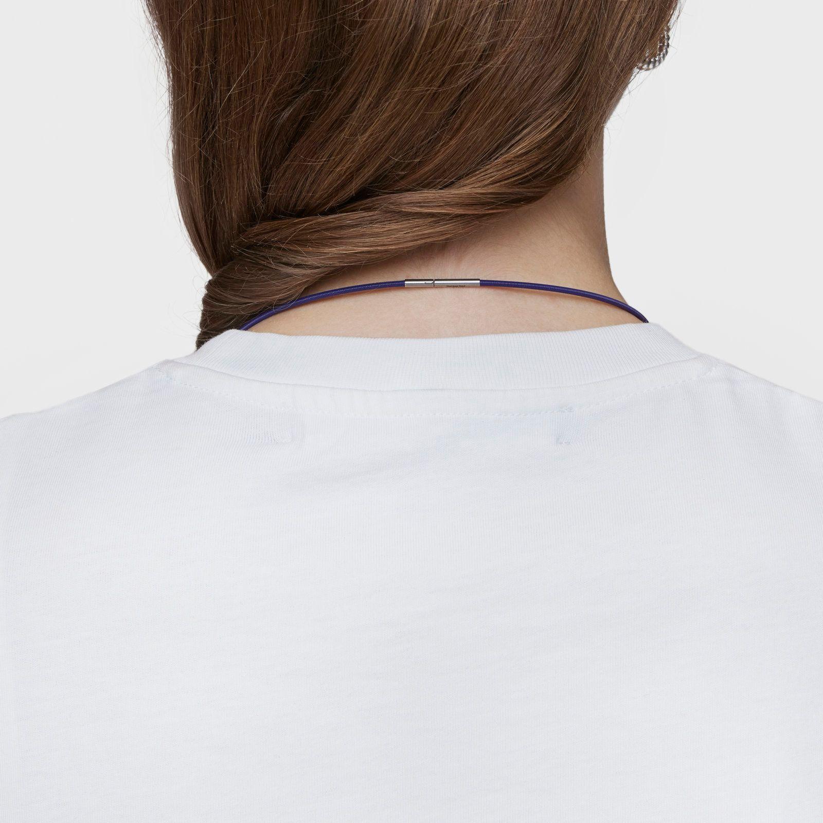 Collar de acero IP lila 2 mm Mesh Tube-4