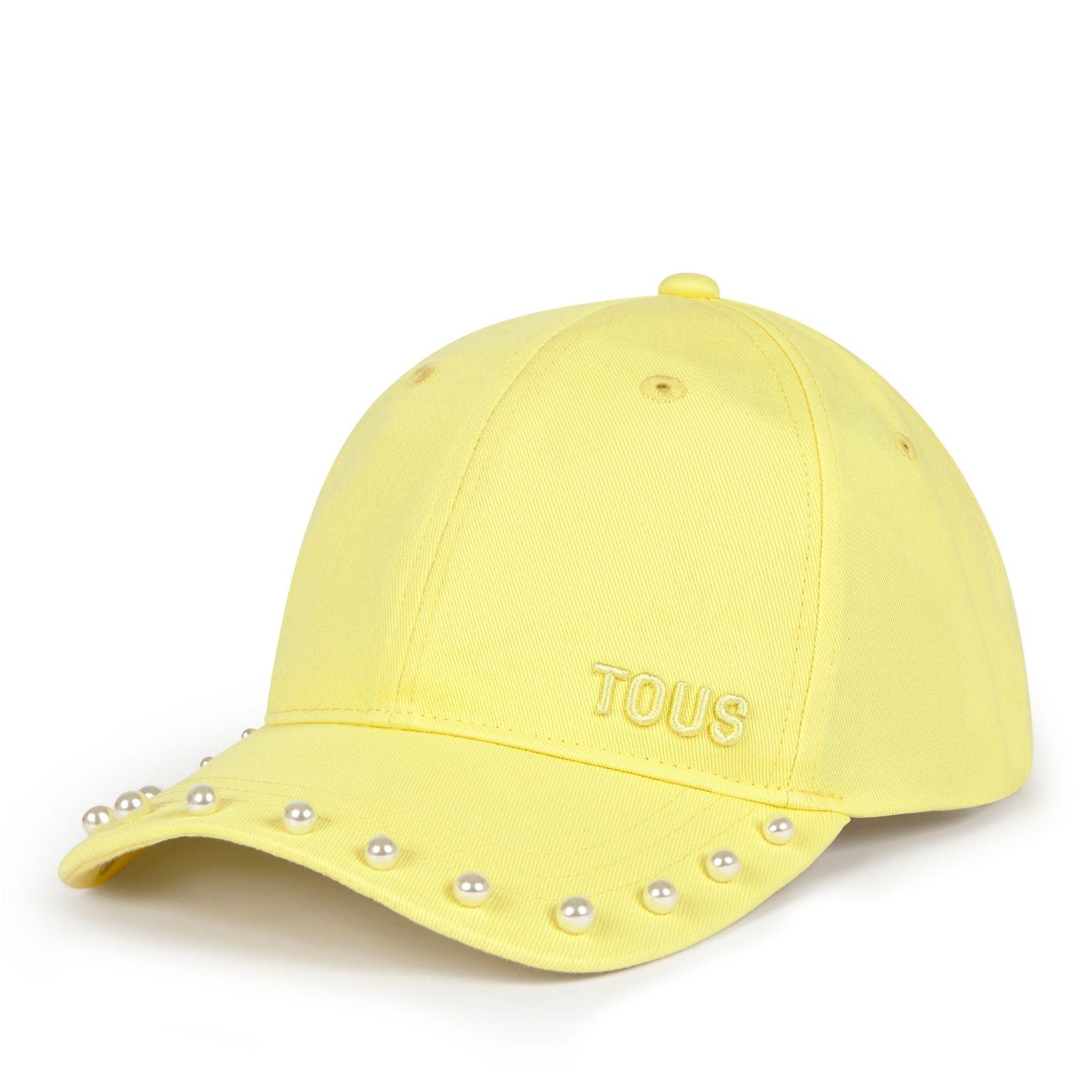 Gorra amarilla TOUS Pearls-0