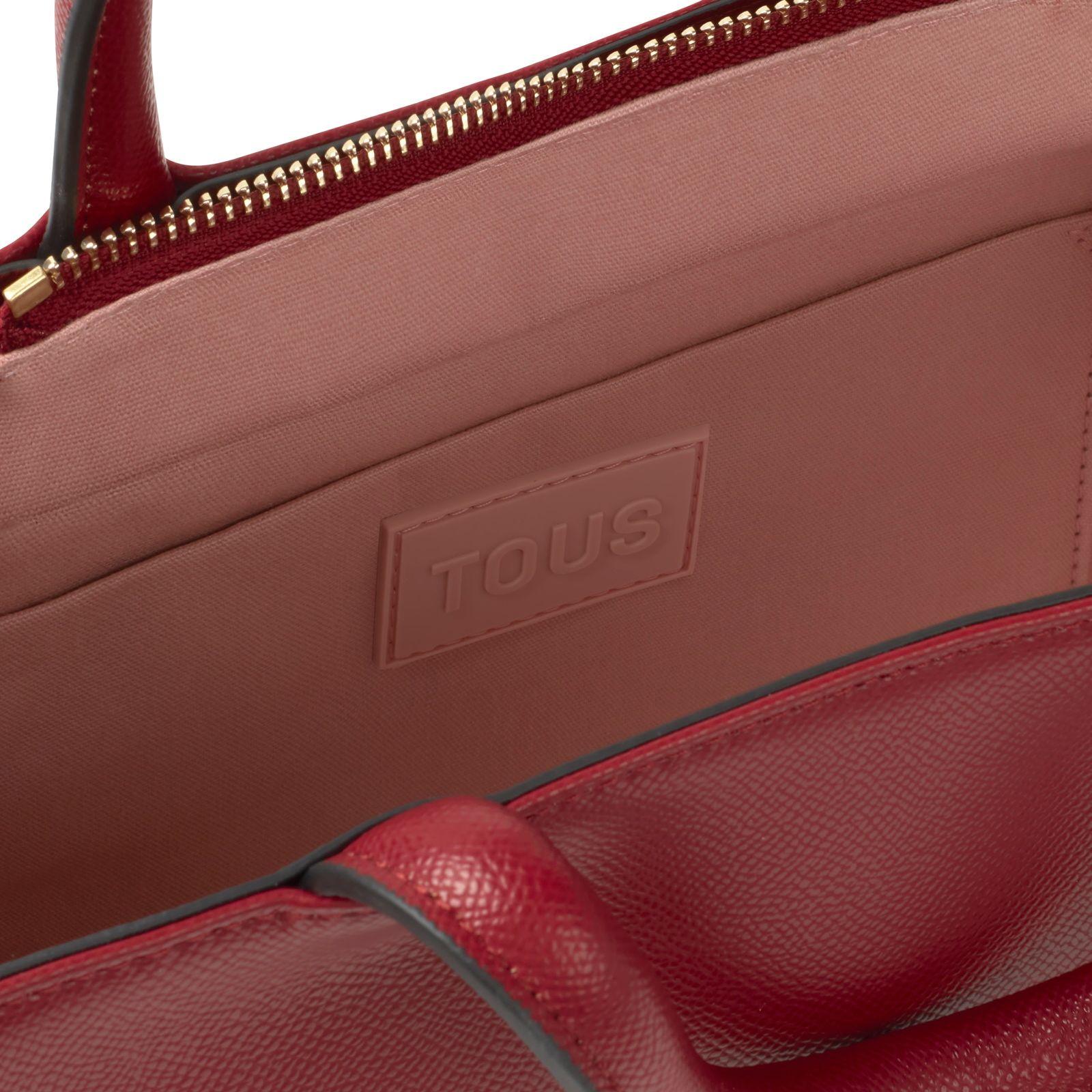 Shopper mediano Amaya granate TOUS Brenda-2