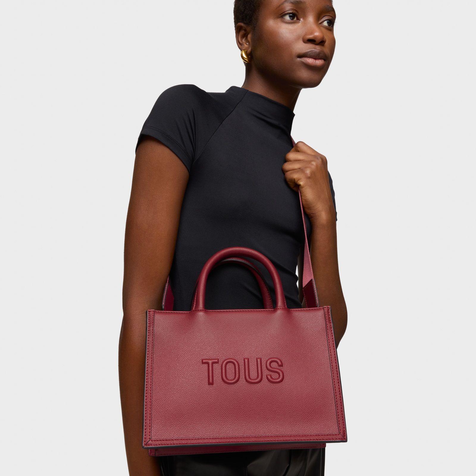 Shopper mediano Amaya granate TOUS Brenda-4
