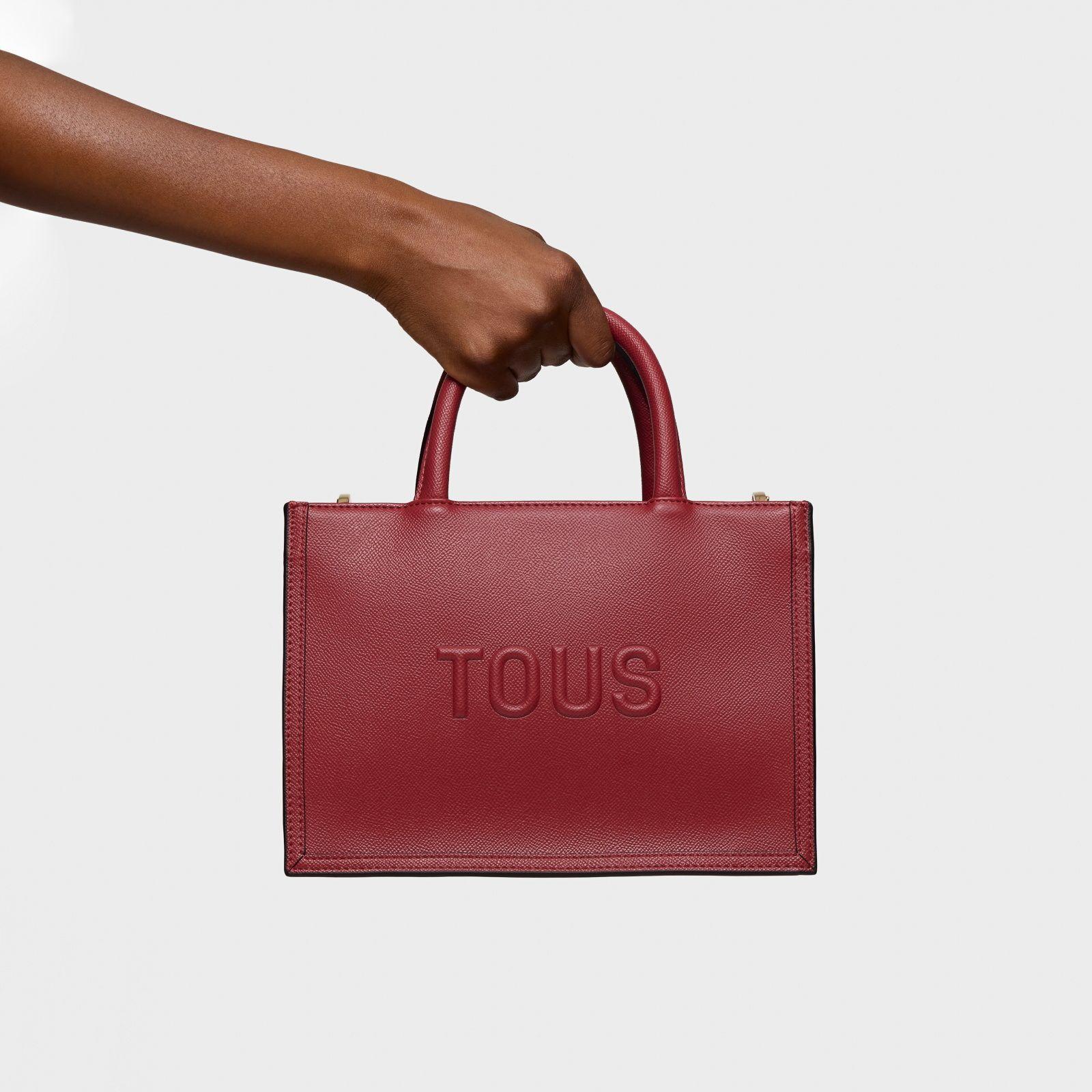 Shopper mediano Amaya granate TOUS Brenda-6