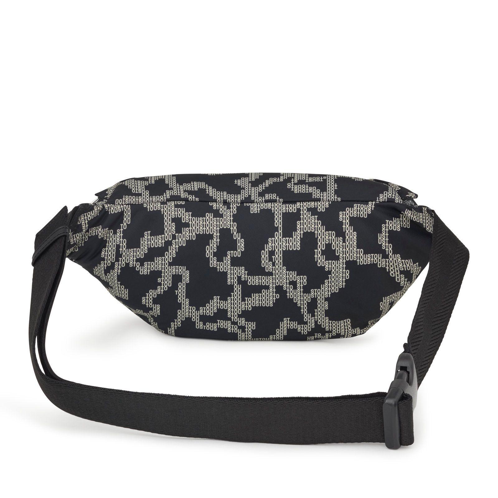 Bolso Riñonera negra Kaos Pix Soft Tous-1