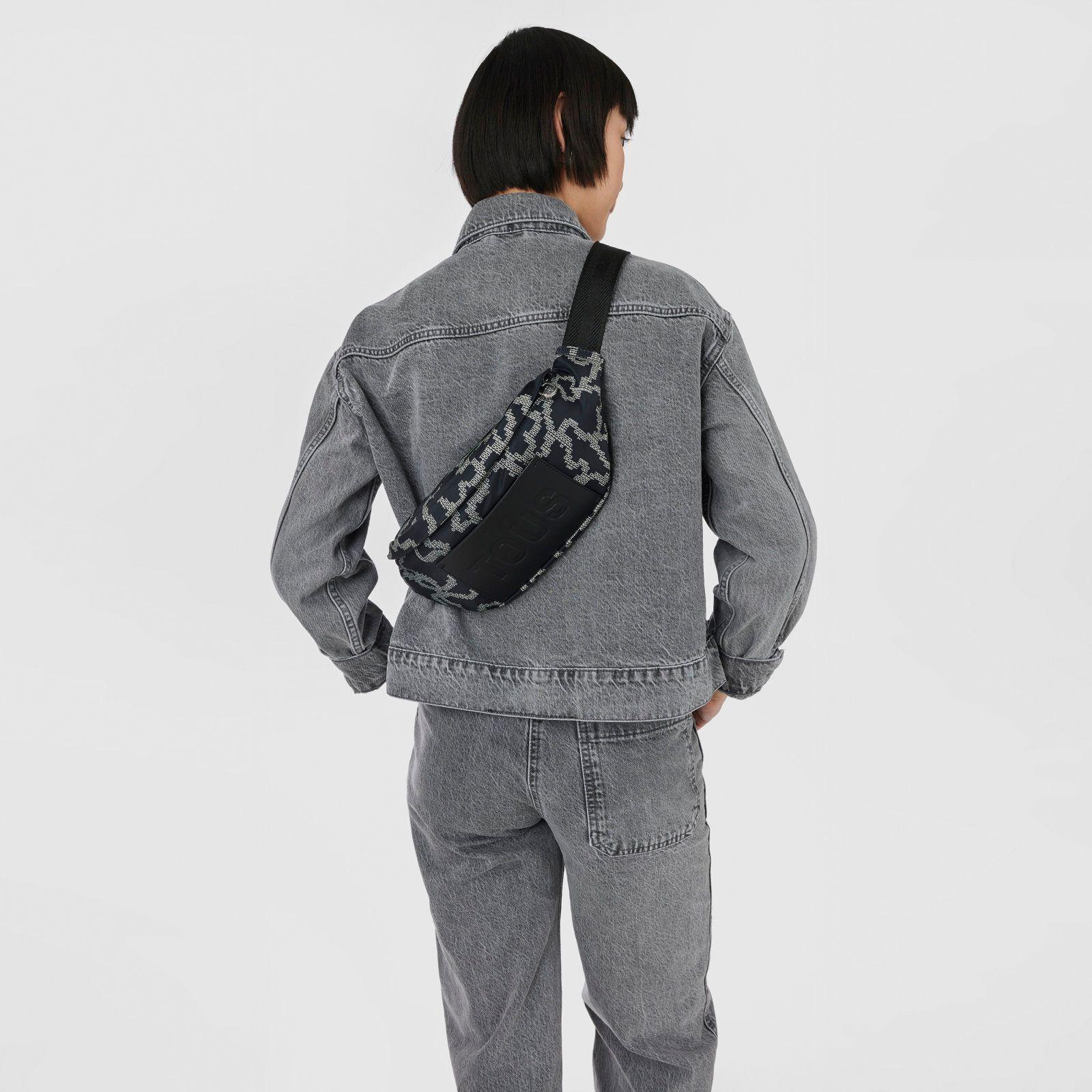 Bolso Riñonera negra Kaos Pix Soft Tous-3