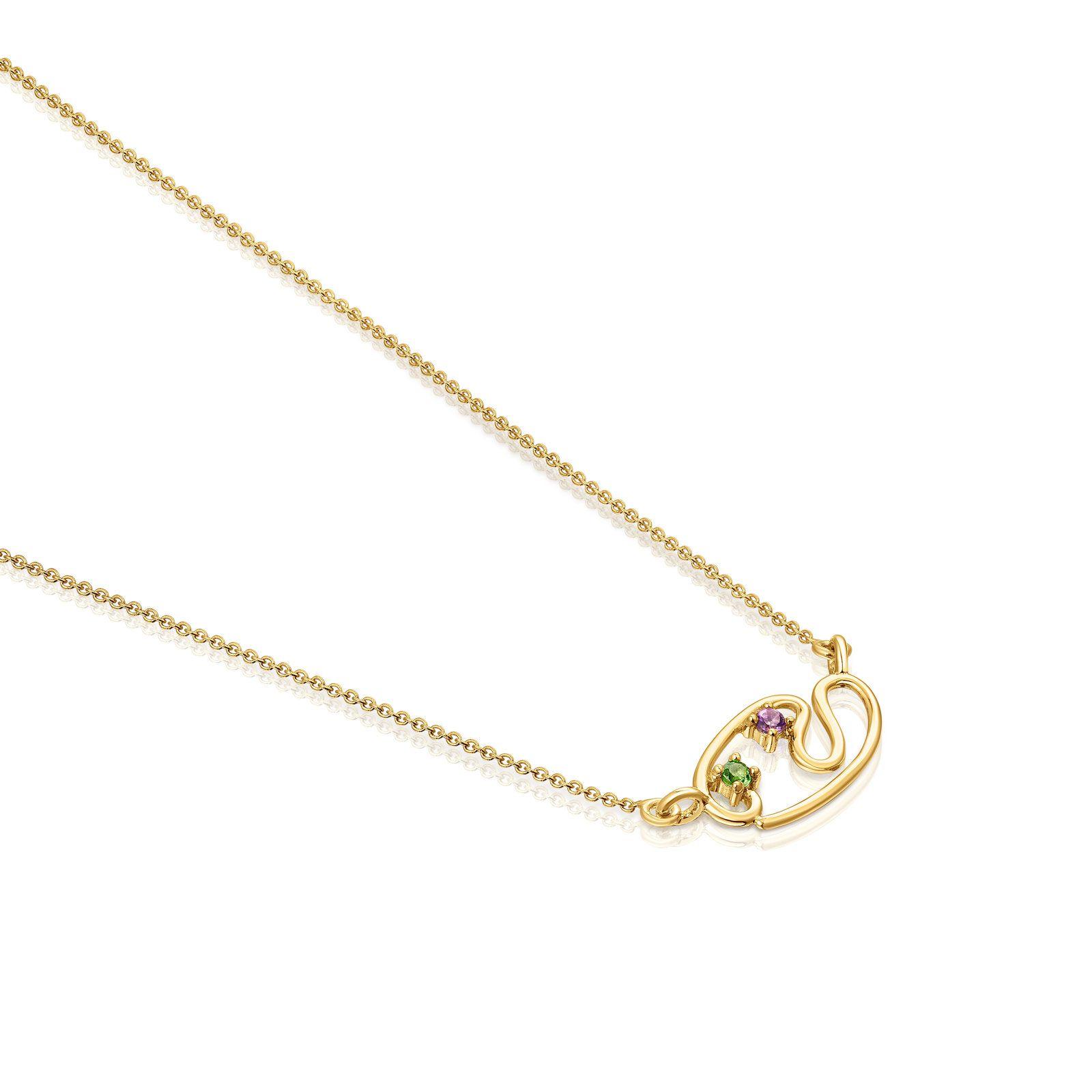 Collar de oro y gemas Tsuri Tous-2