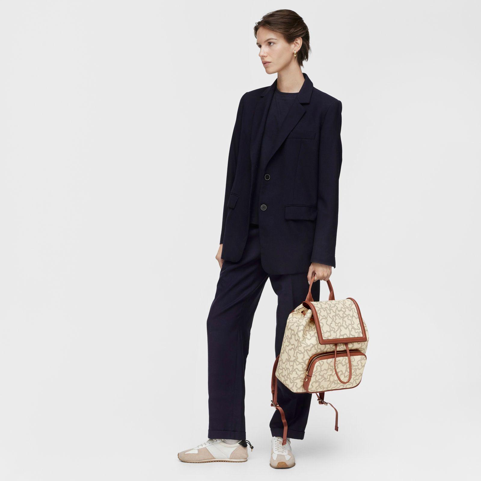 Mochila beige Kaos Icon-3