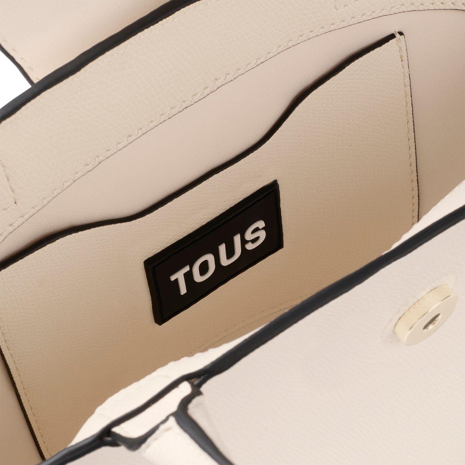 Capazo pequeño beige TOUS Lucia-2