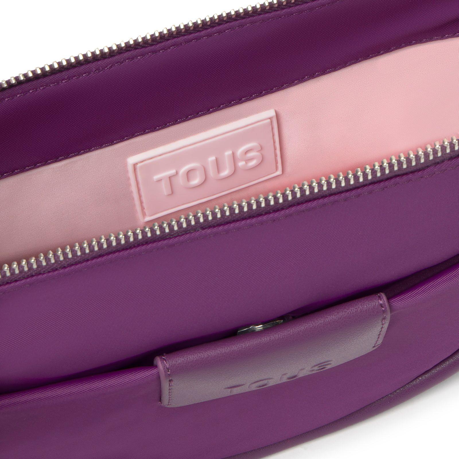Bandolera mediana morada TOUS Miranda Soft New-2