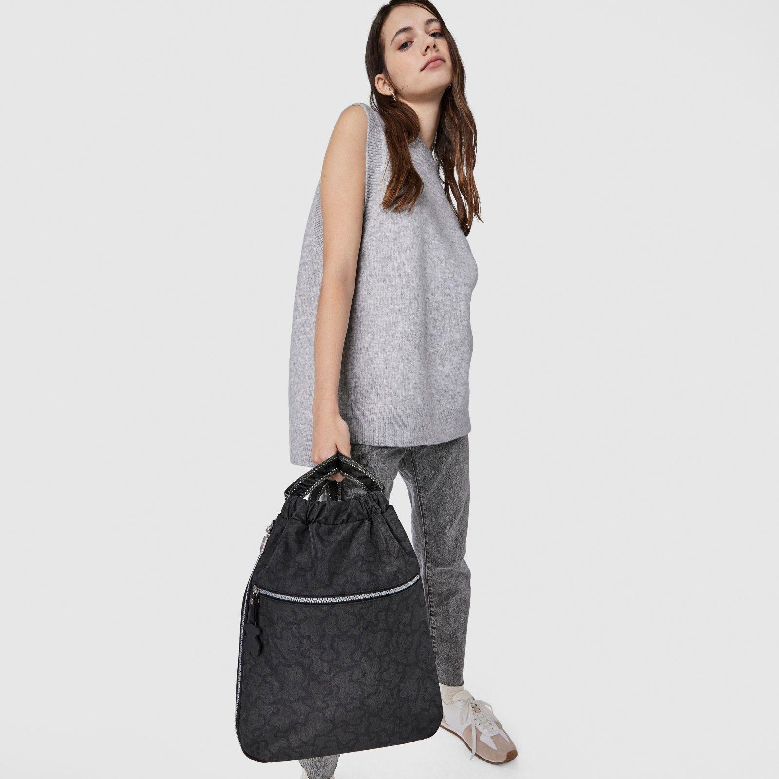 Mochila Kaos New Colores en color antracita-negro Tous-4