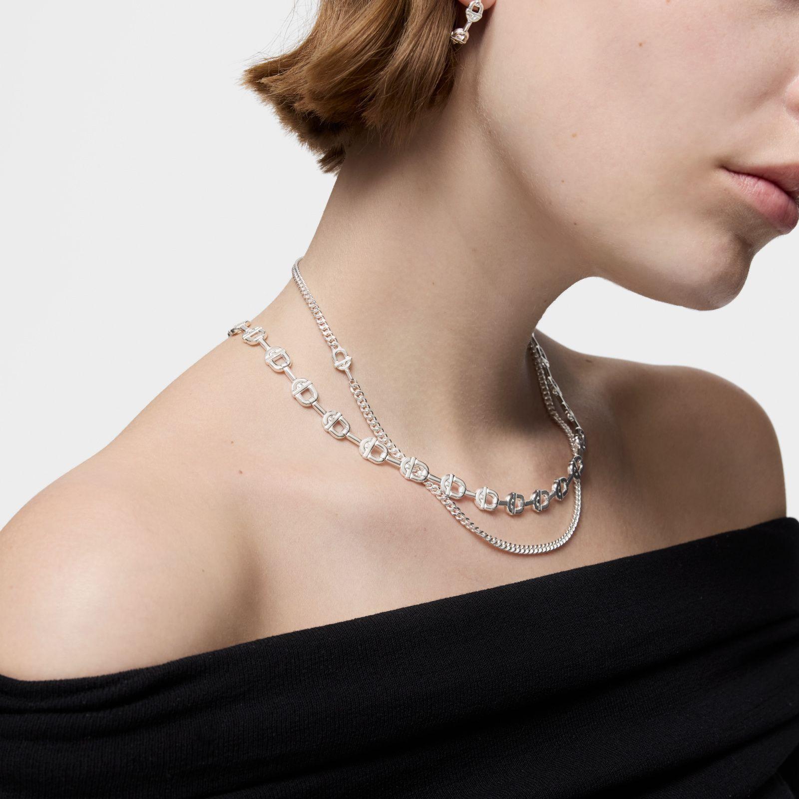 Collar corto logo de plata TOUS MANIFESTO-3