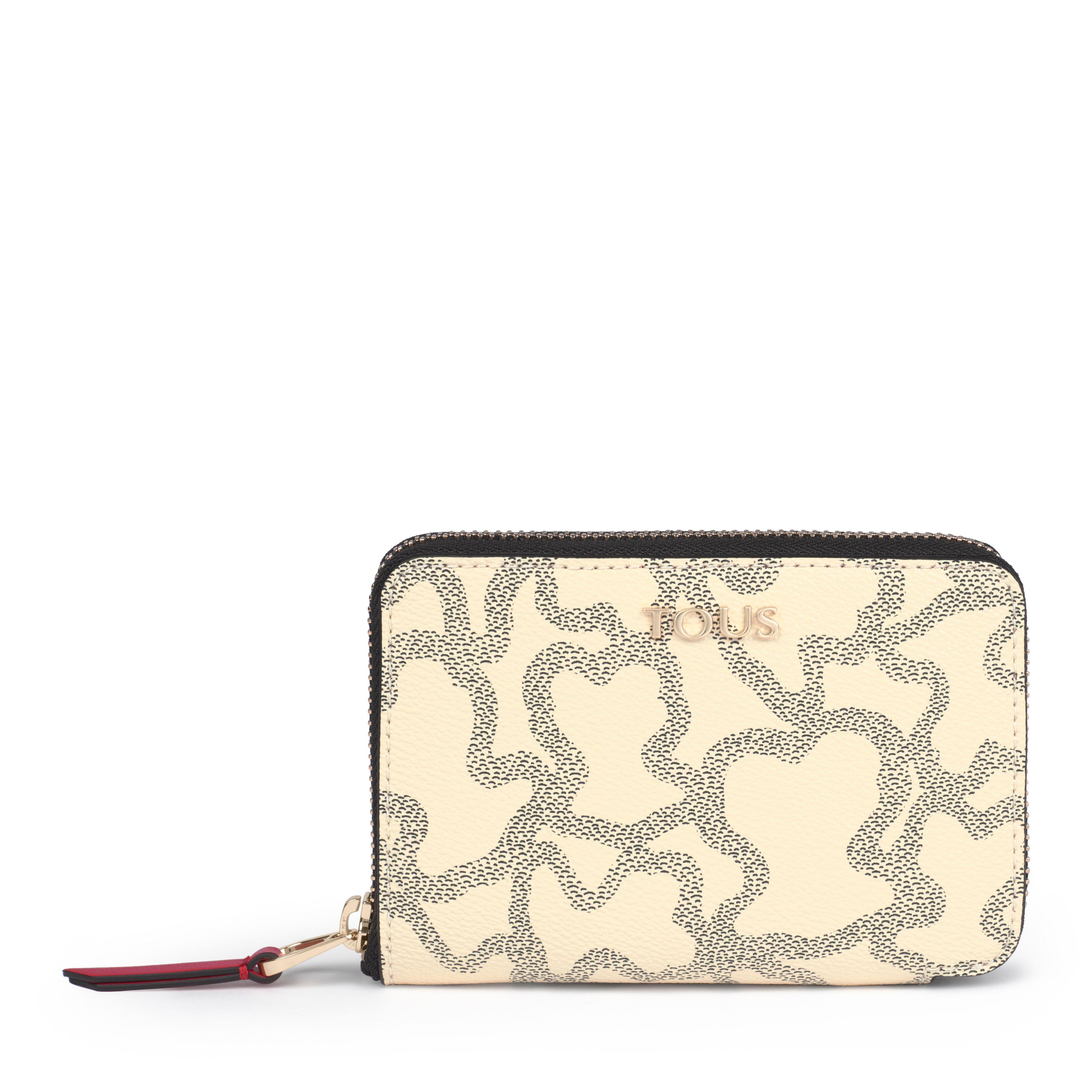 Billetera pequeña Kaos Icon Multi Beige Tous-0