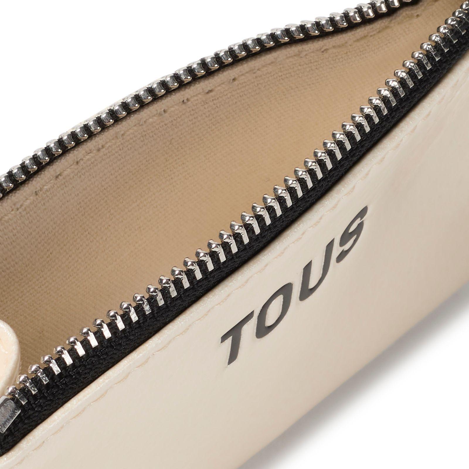 Monedero tarjetero beige New Dorp-2
