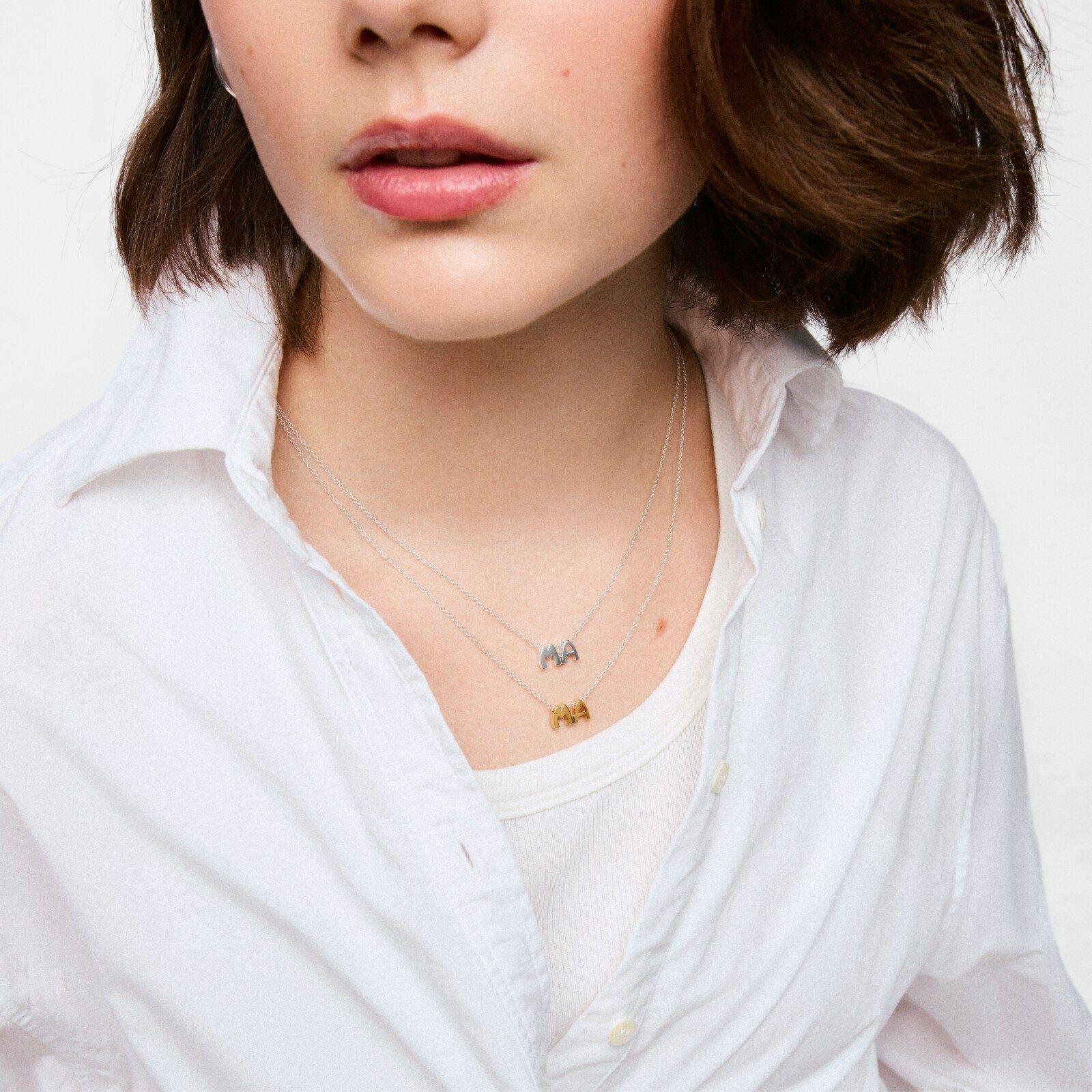Collar doble bicolor y motivos TOUS Mama-3
