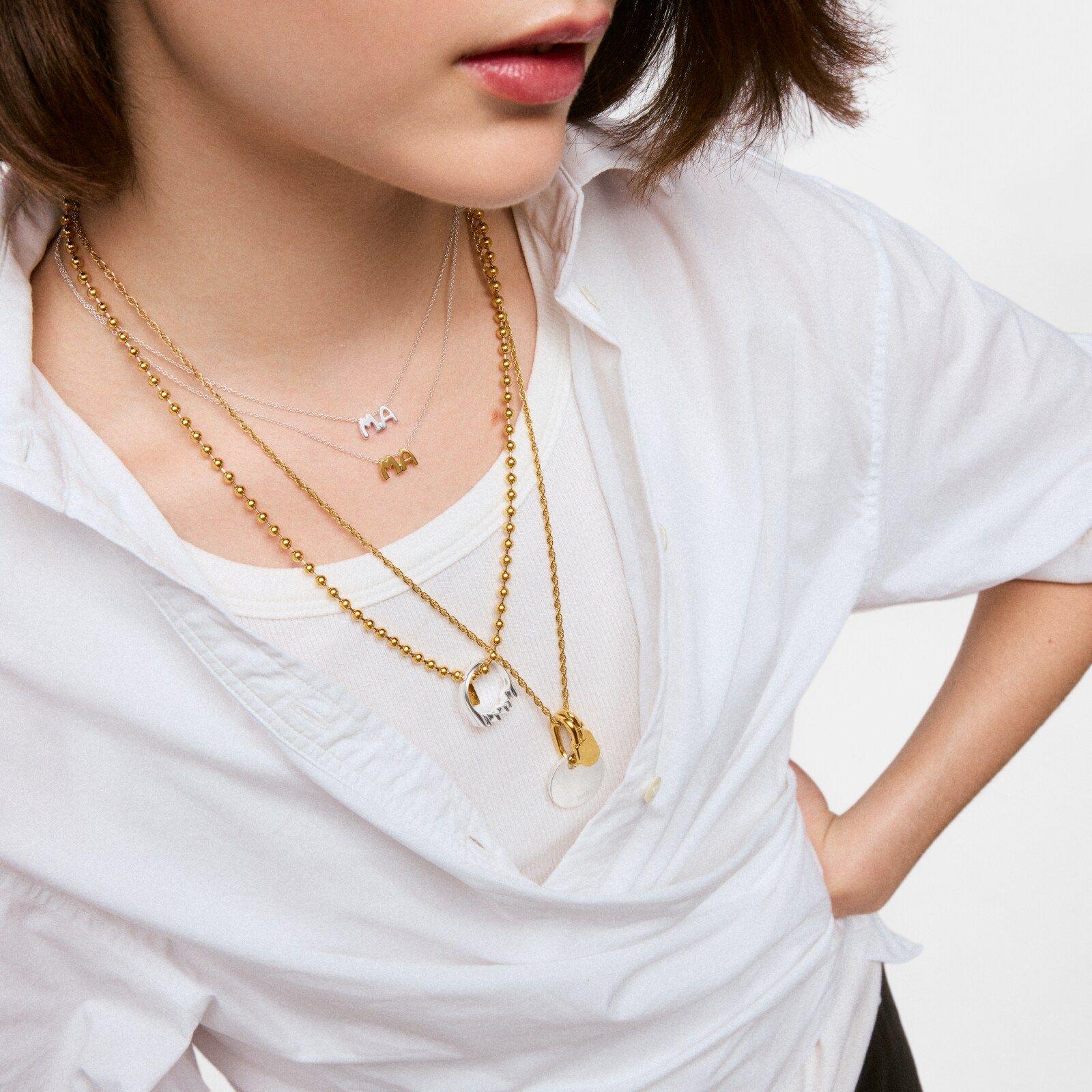 Collar doble bicolor y motivos TOUS Mama-4
