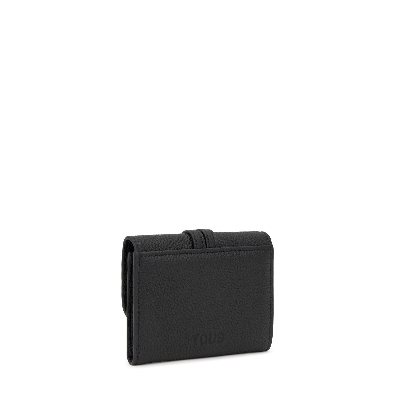 Cartera solapa negro TOUS Hold-2