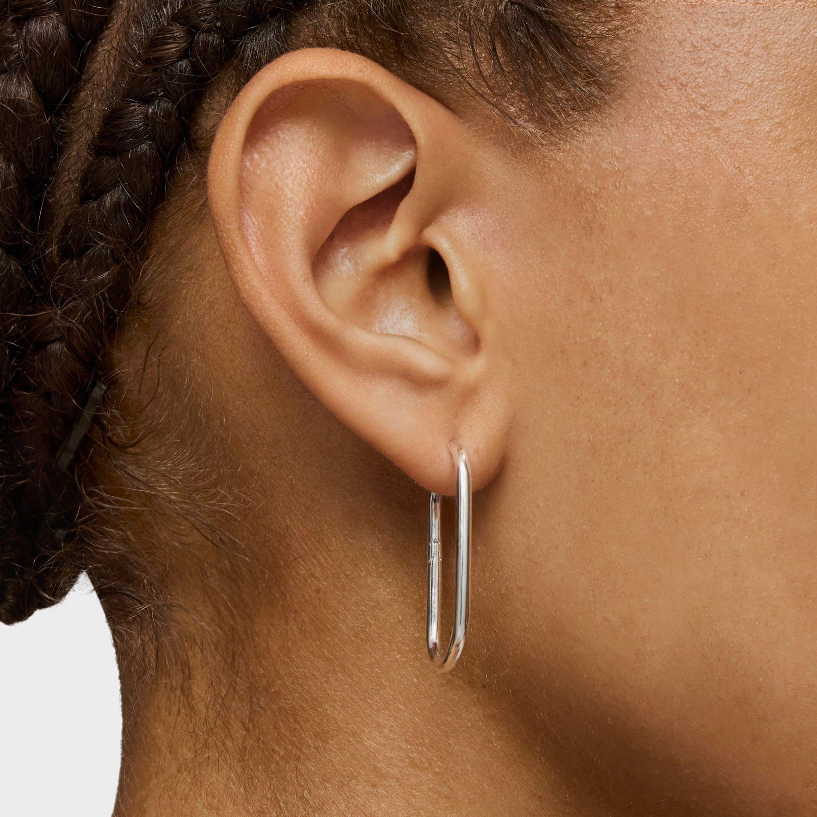 Pendientes de aro motivo oso bicolor Sweet Dolls-5
