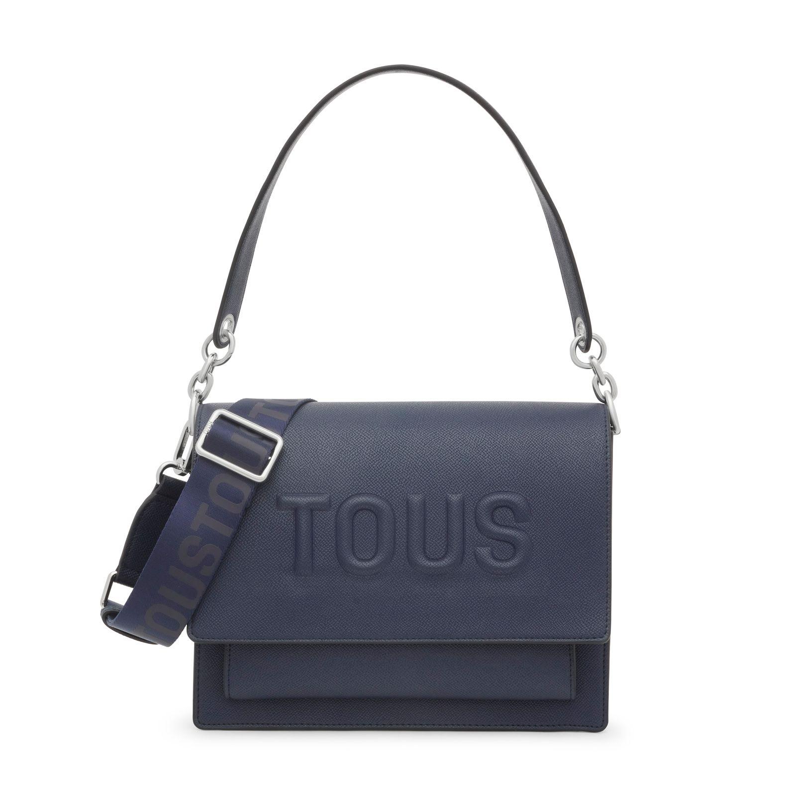 Bandolera mediana Audree azul marino TOUS Brenda-0