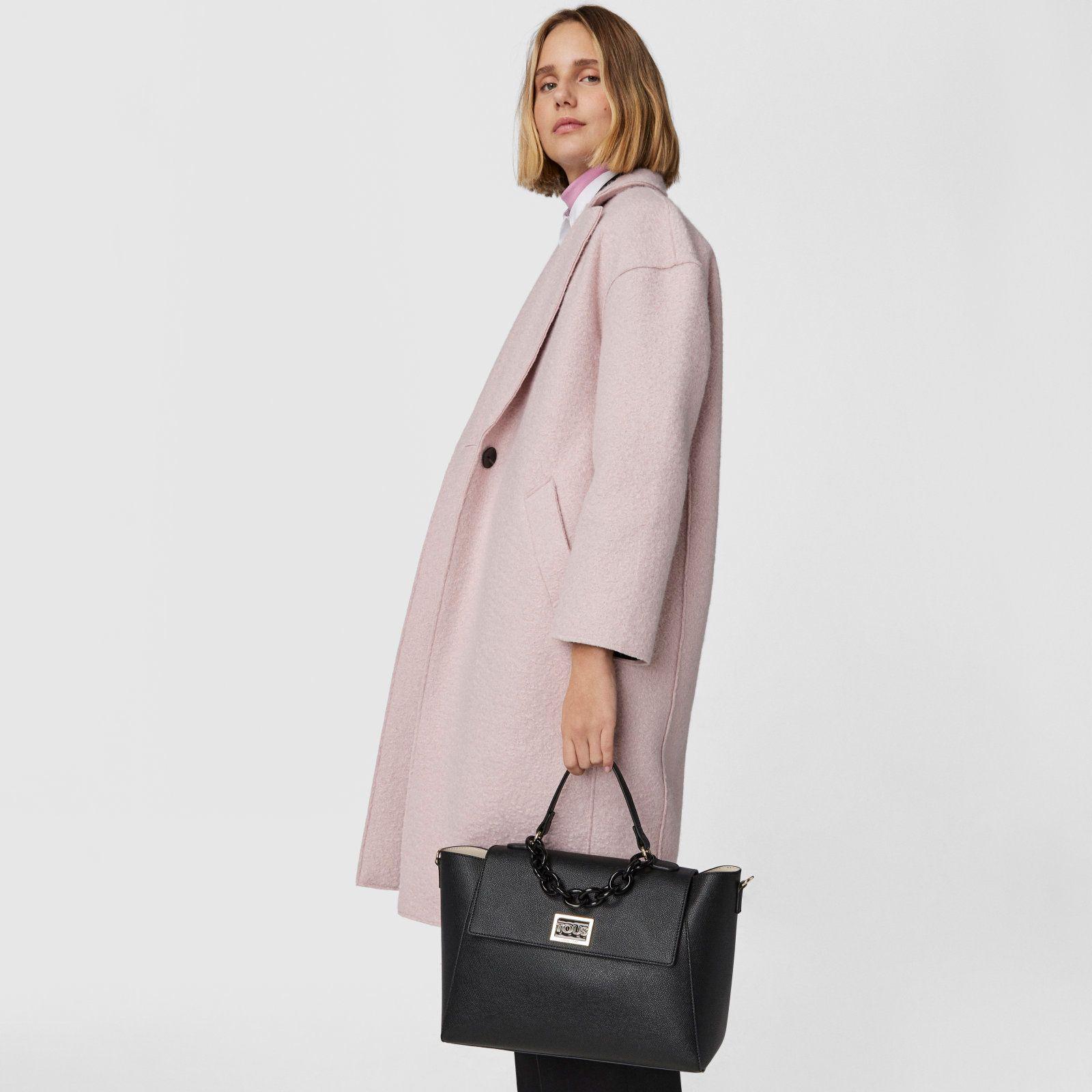 Bolso City grande negro Funny Tous-7