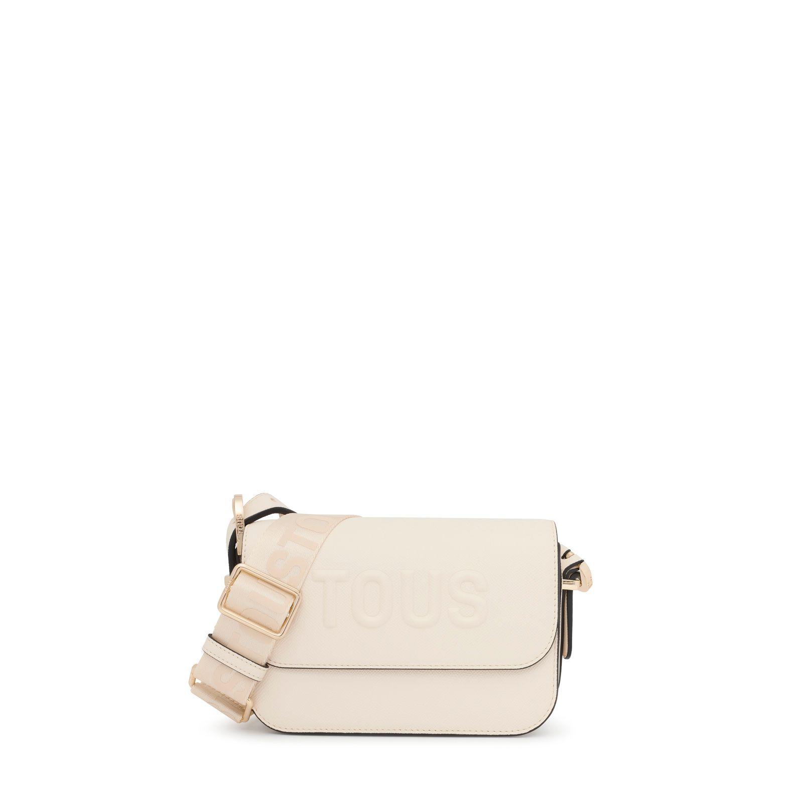 Bandolera pequeña beige TOUS Brenda-0