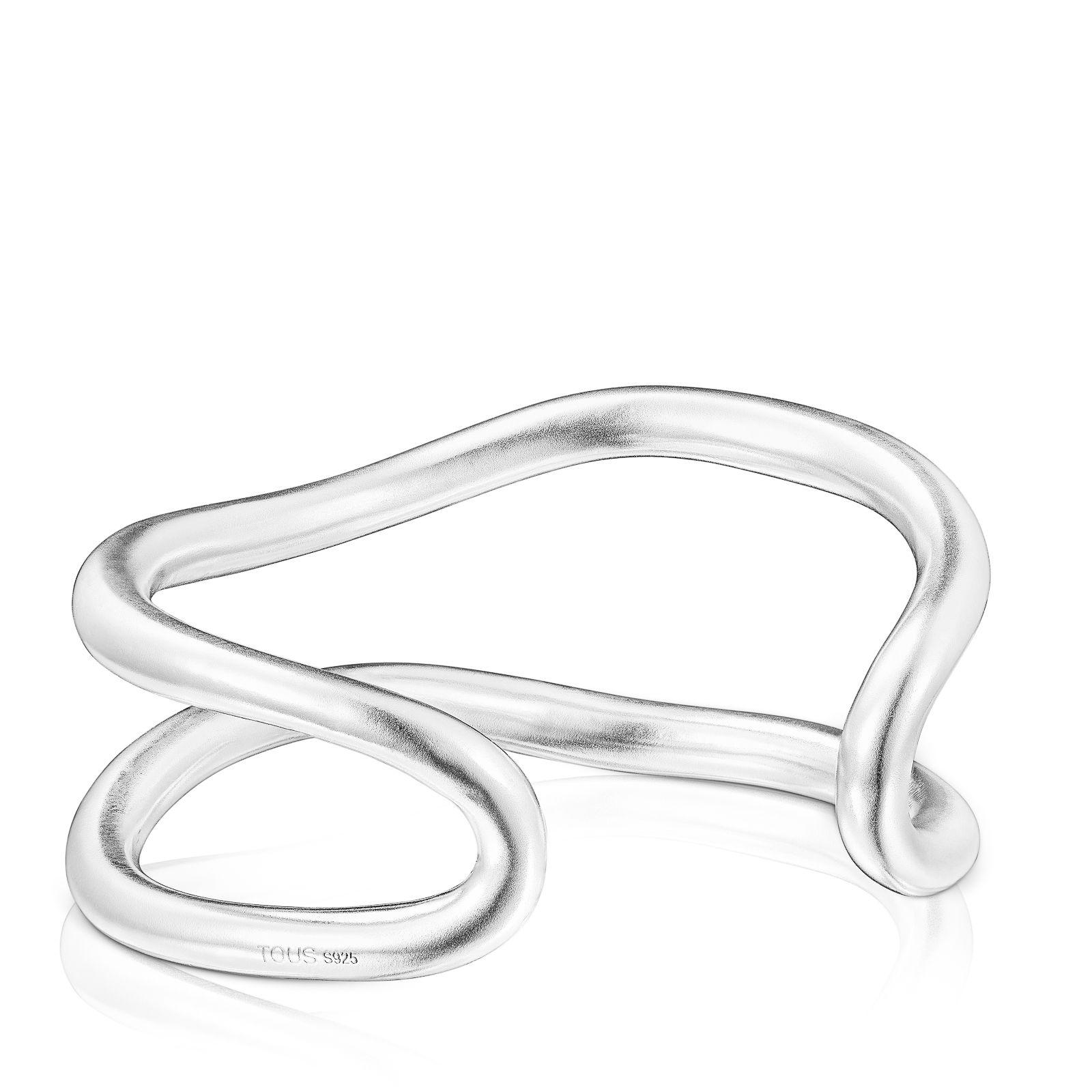 Pulsera doble de plata Hav-2