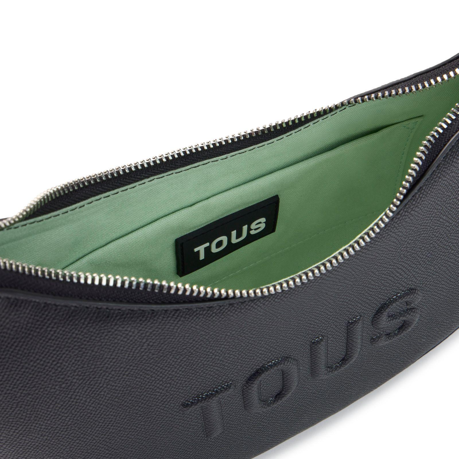 Bolso de hombro mediano negro TOUS Brenda-2