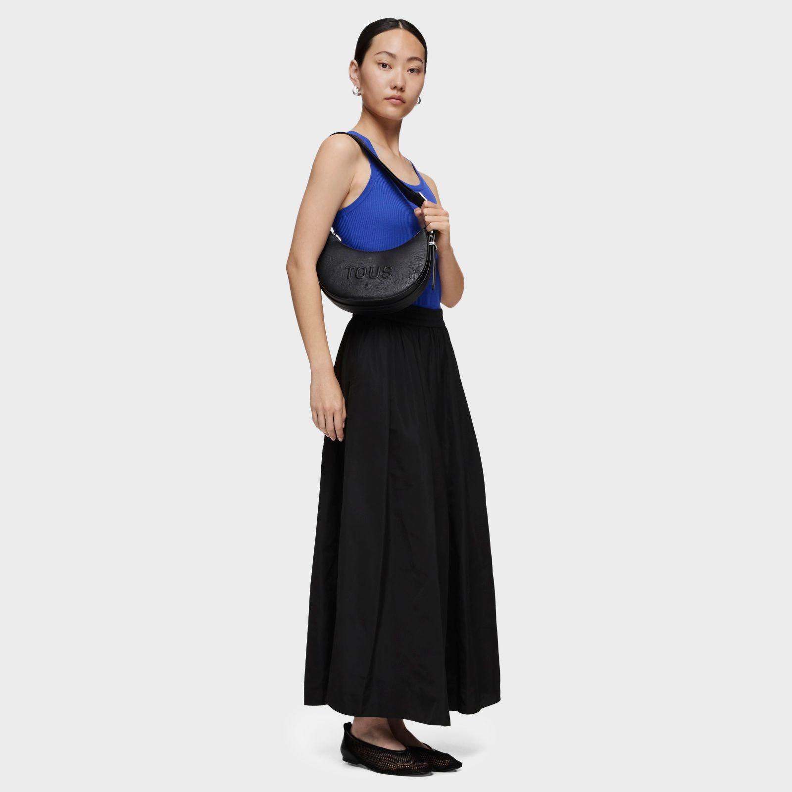 Bolso de hombro mediano negro TOUS Brenda-5