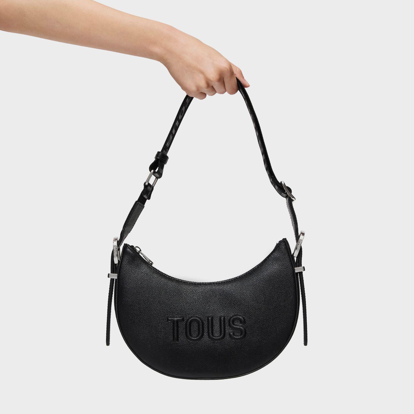 Bolso de hombro mediano negro TOUS Brenda-6