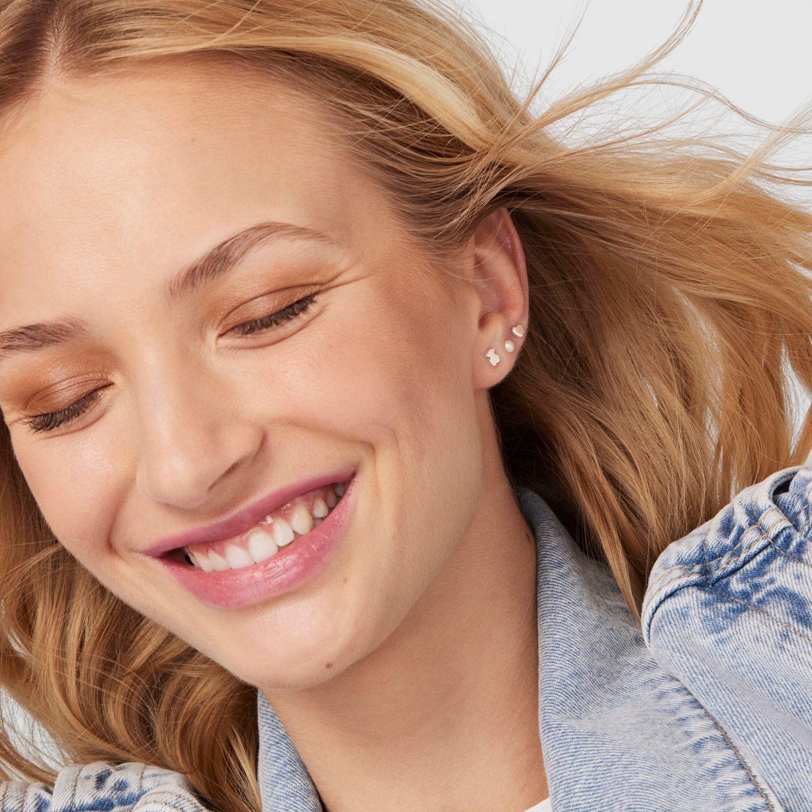 Pack de Aros Cool Joy de plata y perla-7
